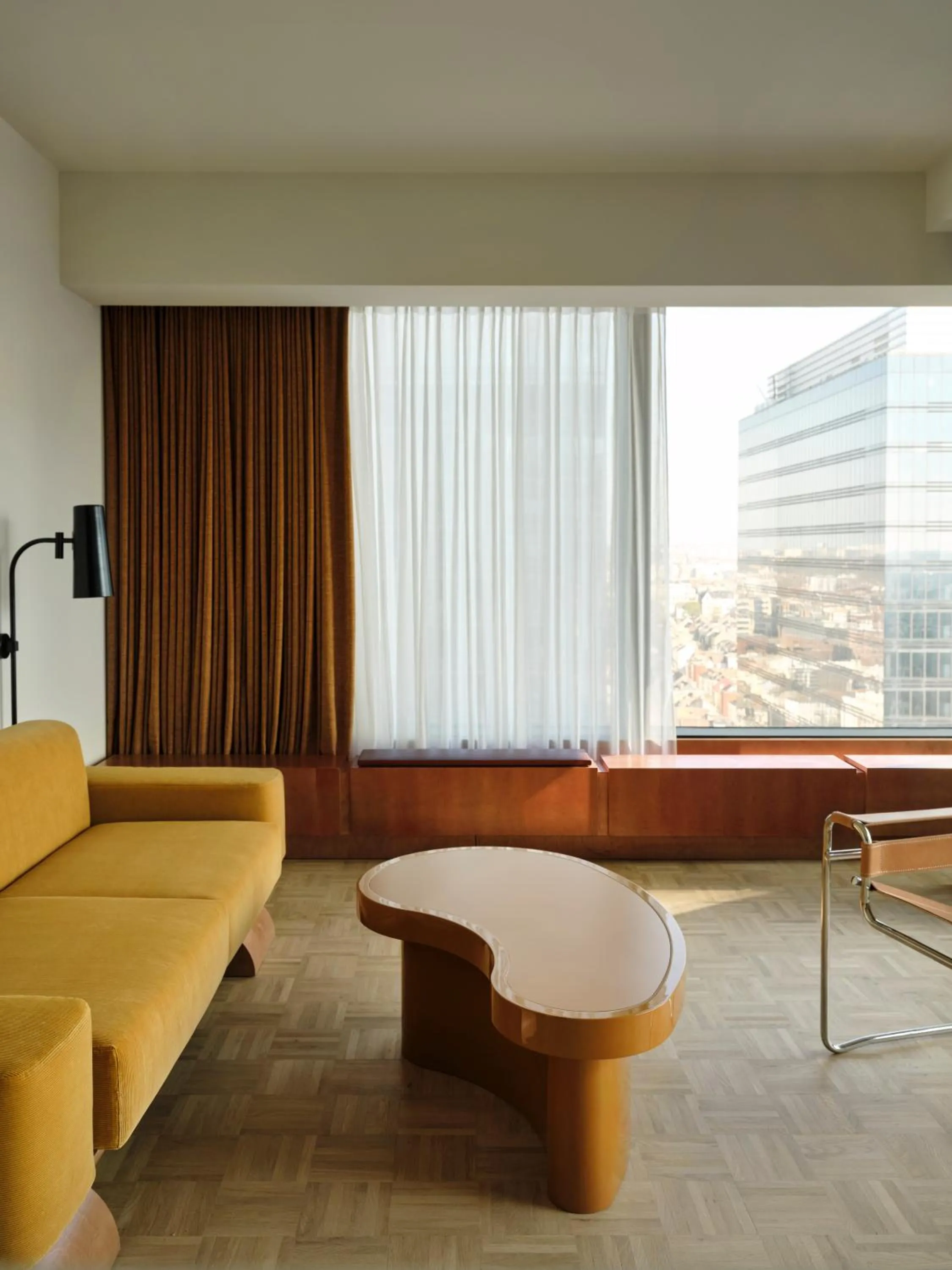 Living room in The Standard, Brussels