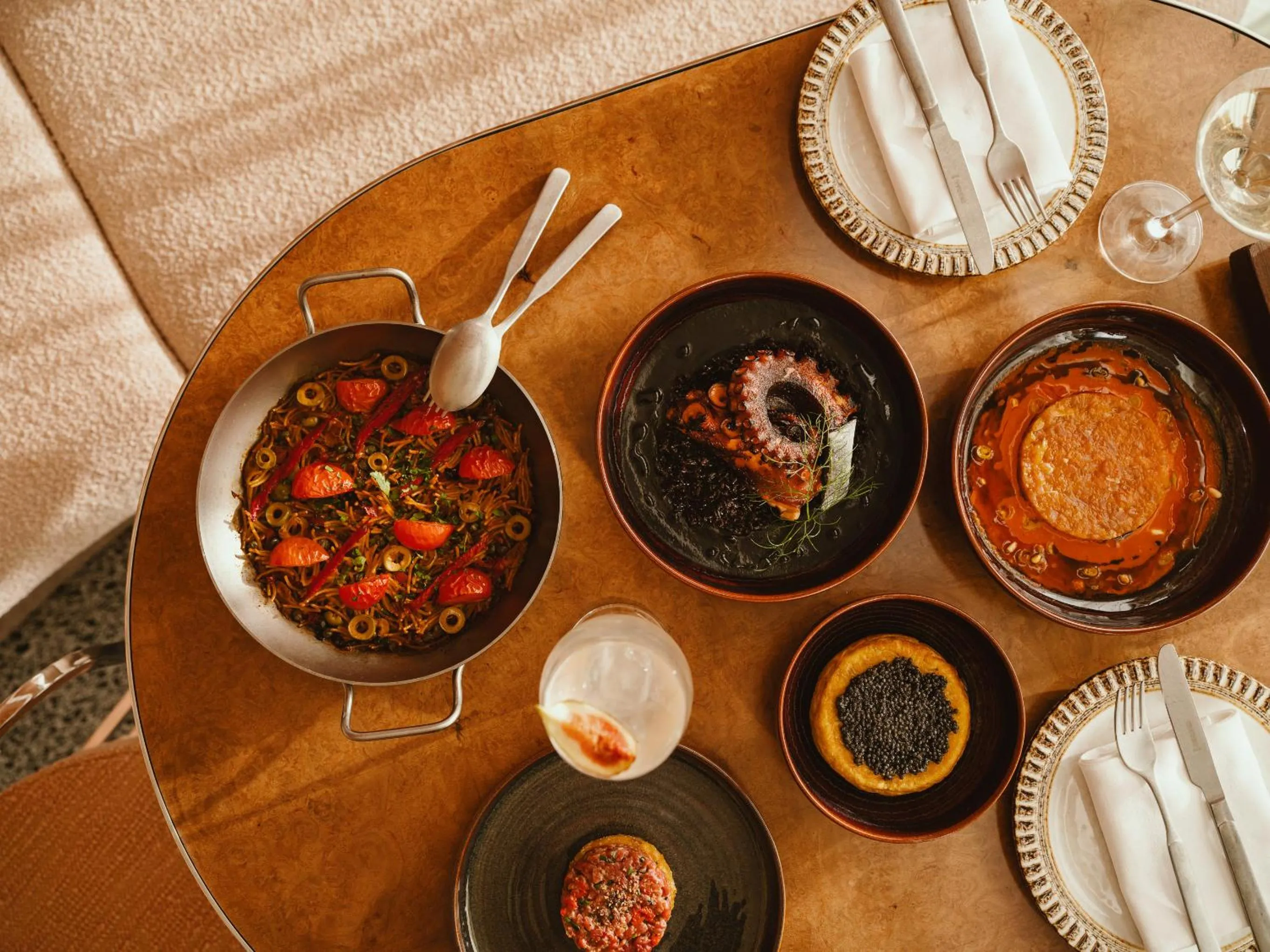 Food and drinks in The Standard, Brussels