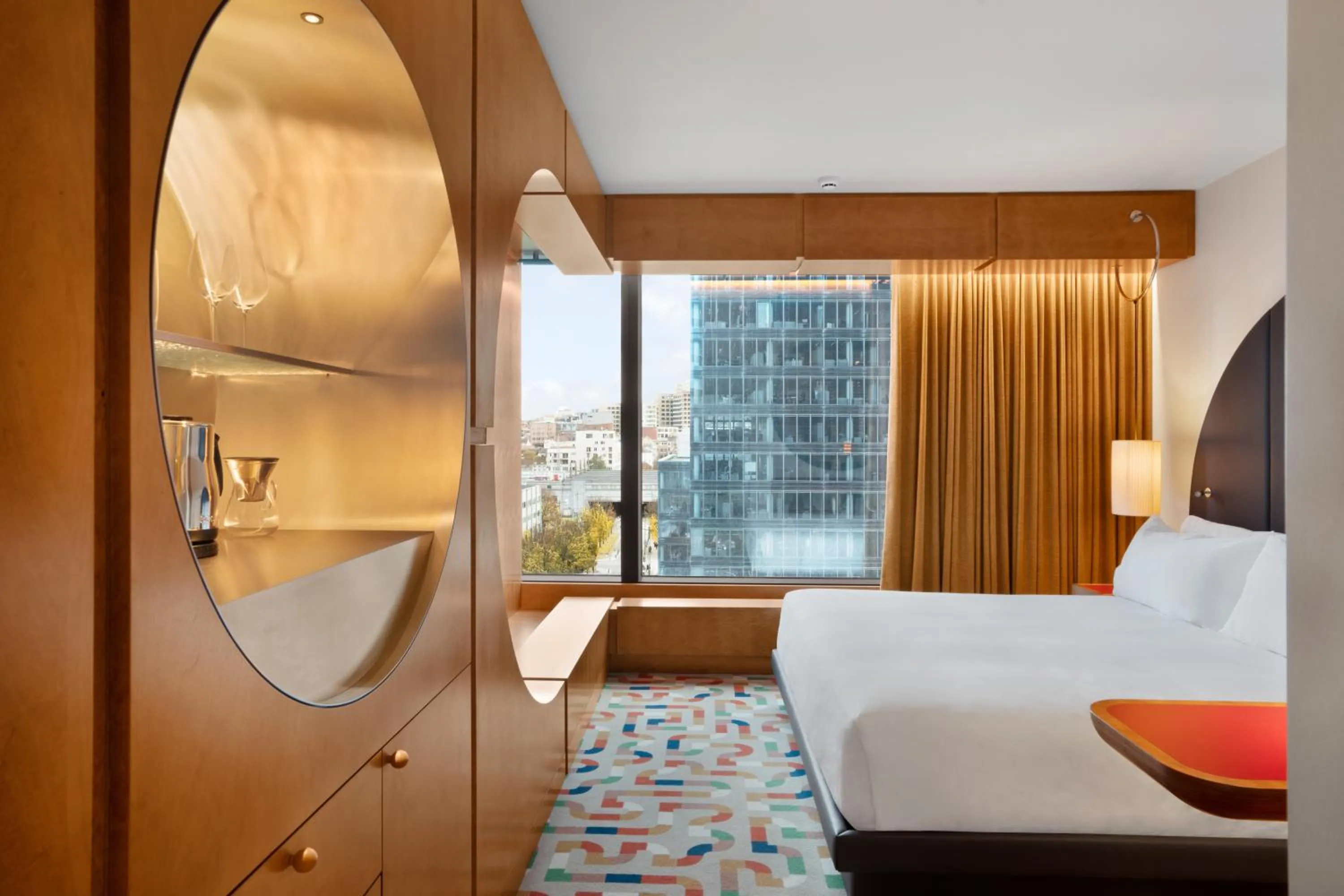 Bedroom, Bed in The Standard, Brussels