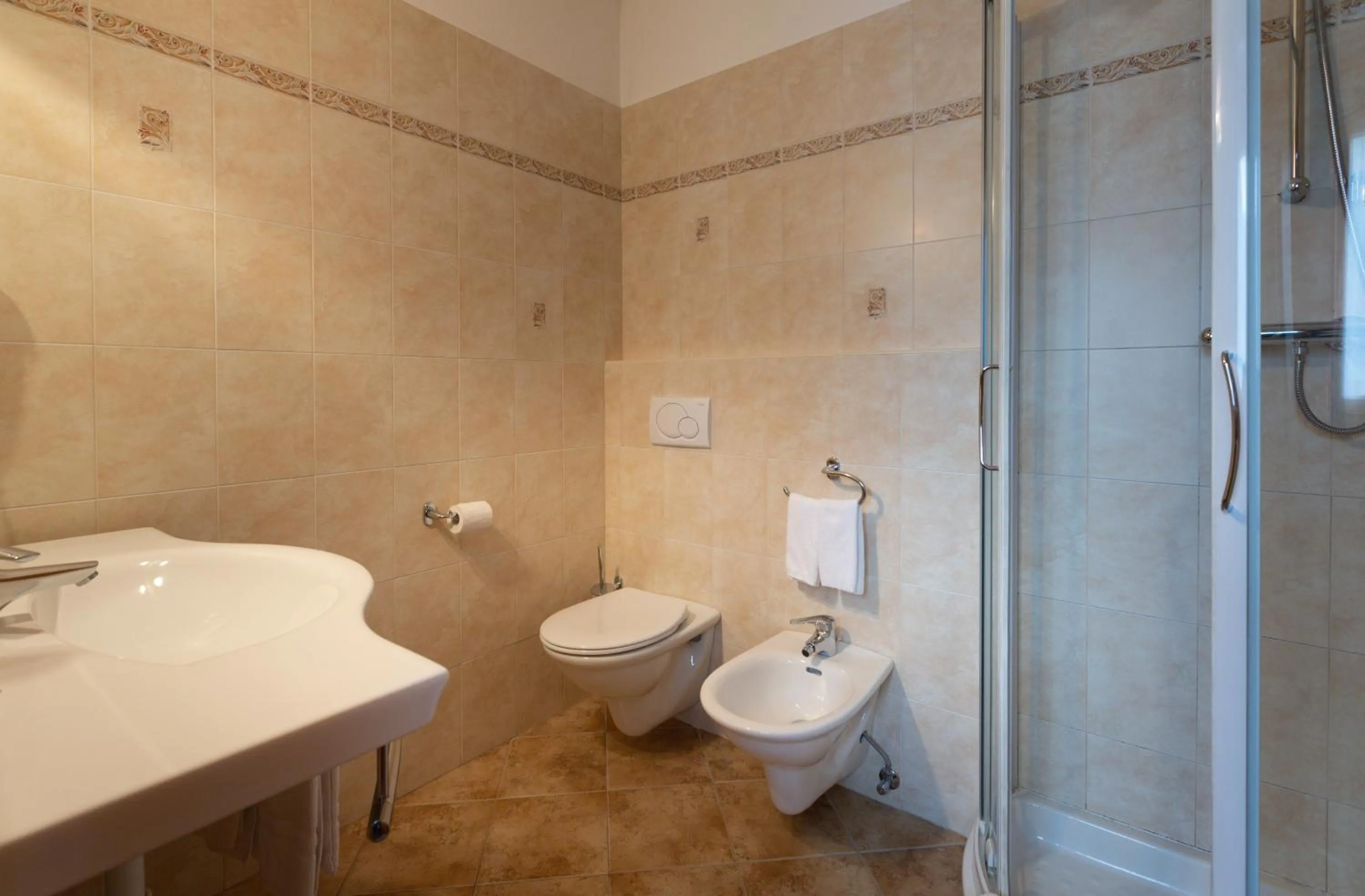 Bathroom in Funivia Bormio Active Hotel - Adults Only