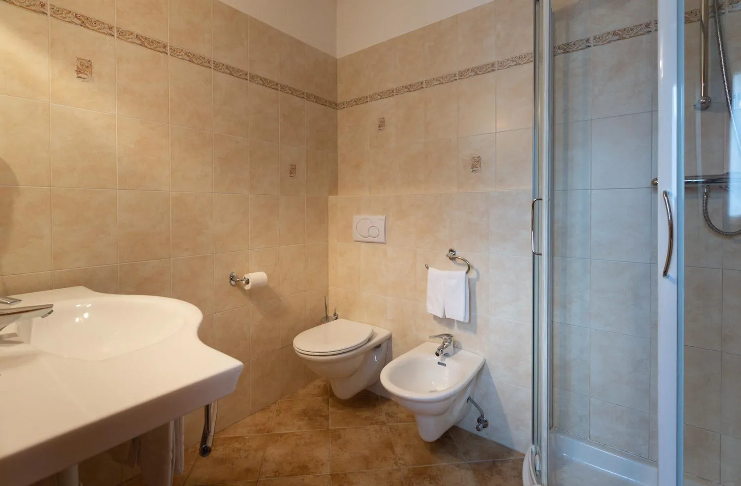 Bathroom in Funivia Bormio Active Hotel - Adults Only
