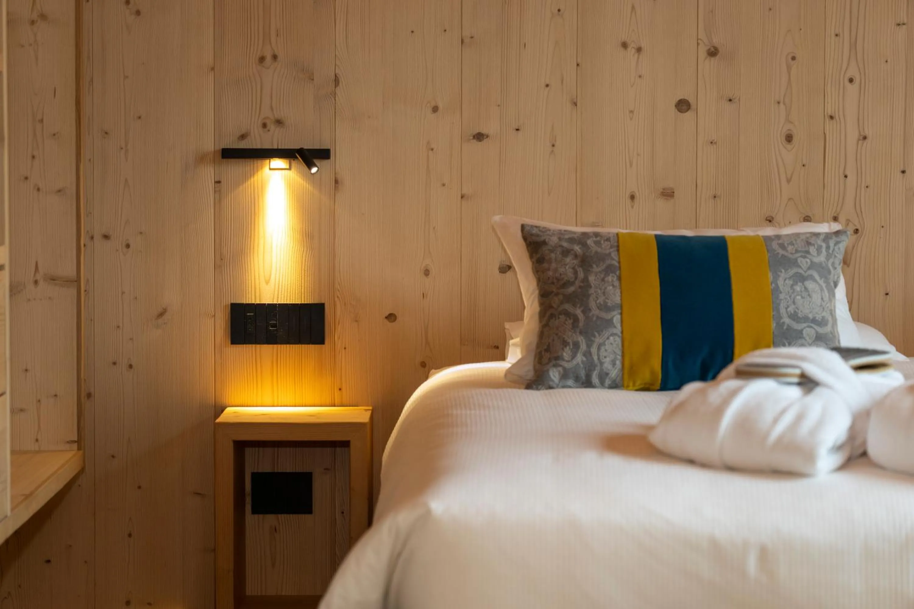 Bed in Funivia Bormio Active Hotel - Adults Only