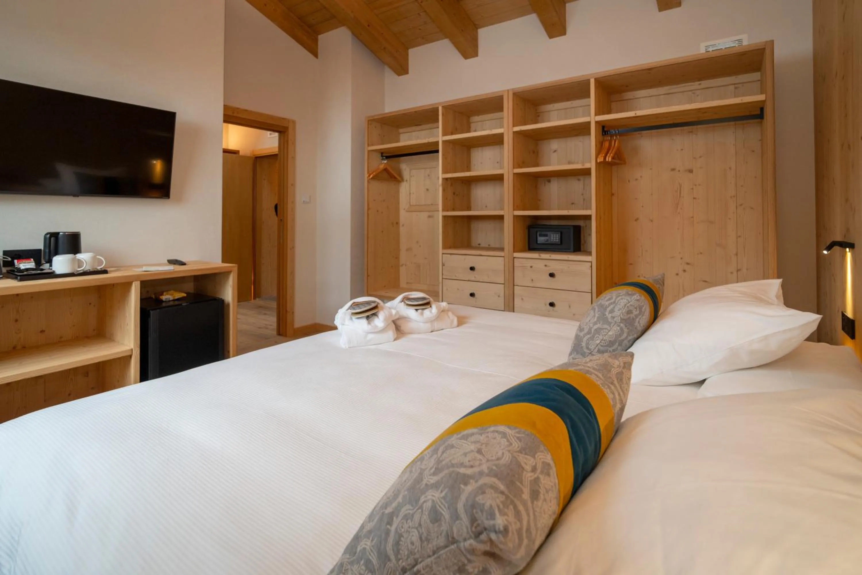 Bed in Funivia Bormio Active Hotel - Adults Only