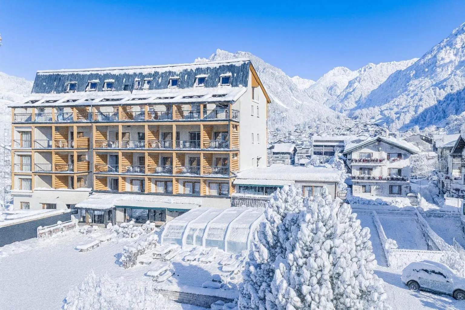 Property building in Funivia Bormio Active Hotel - Adults Only