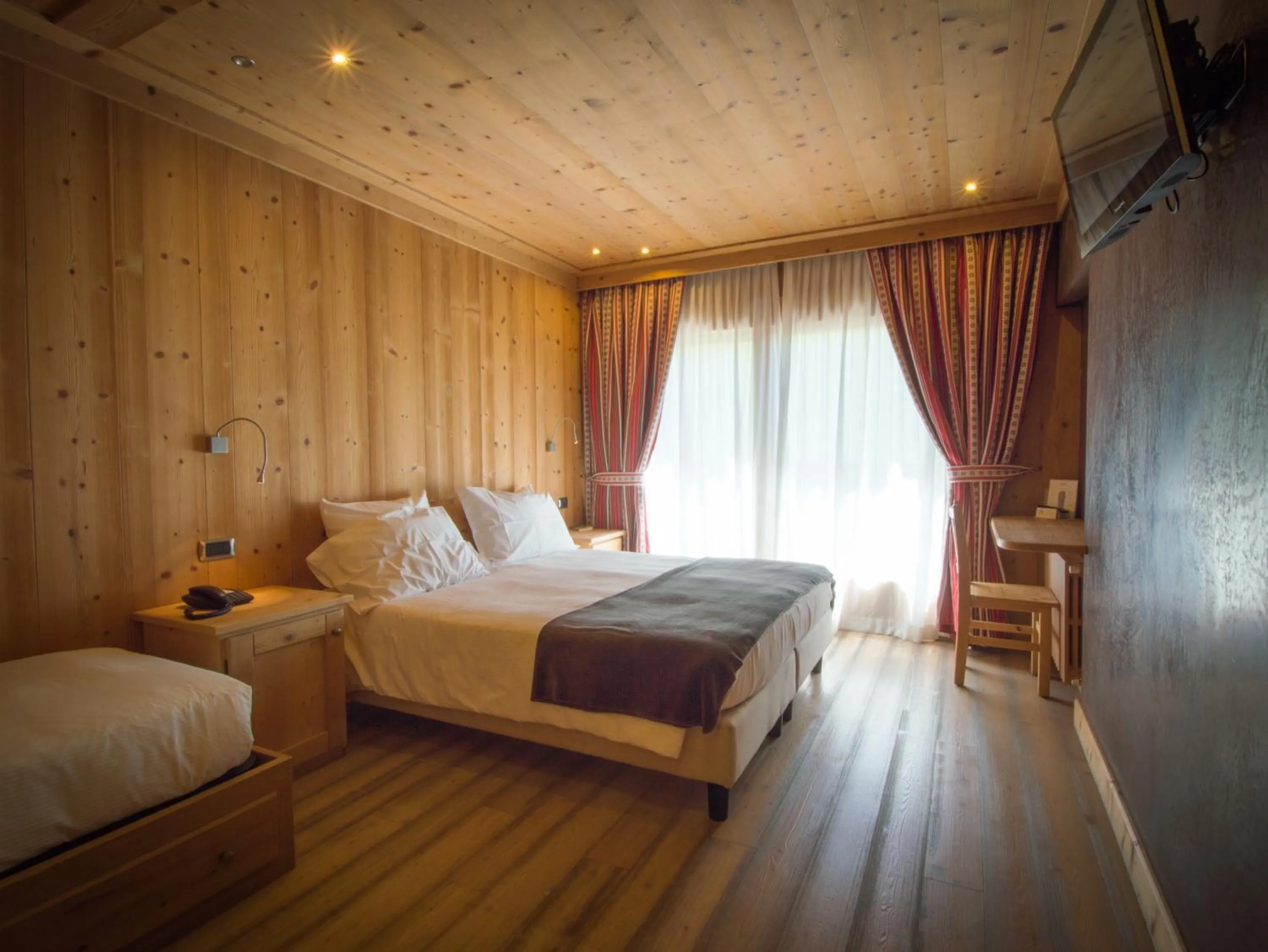 Bed in Funivia Bormio Active Hotel - Adults Only