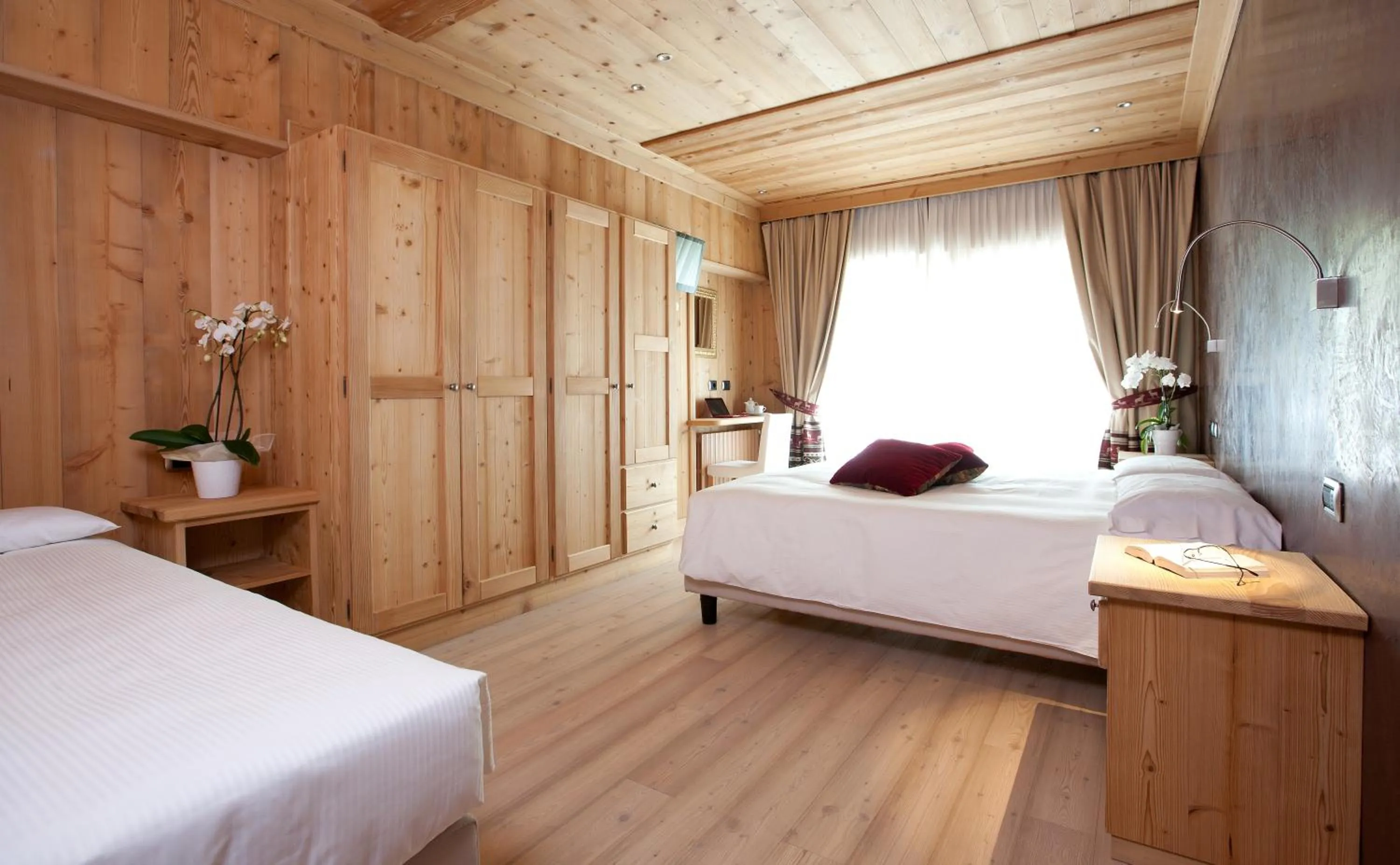 Bed in Funivia Bormio Active Hotel - Adults Only