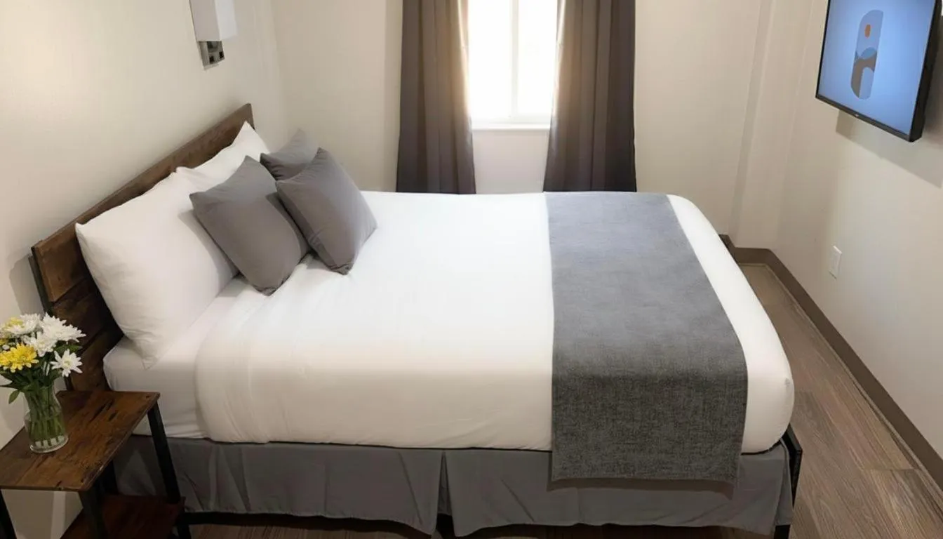 Bed in Nova Hotel JFK