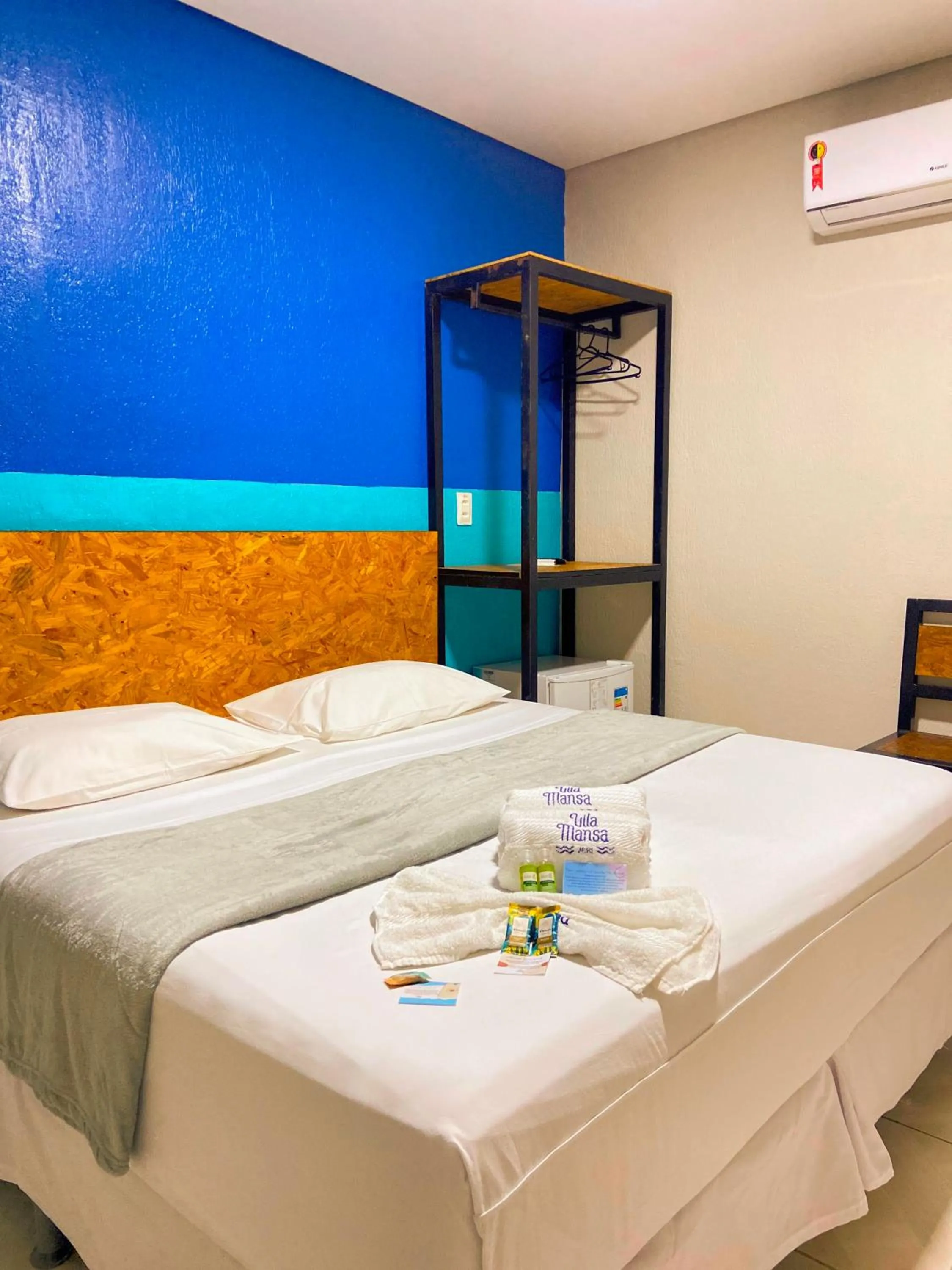 Bed in Pousada Vila Mansa Jeri