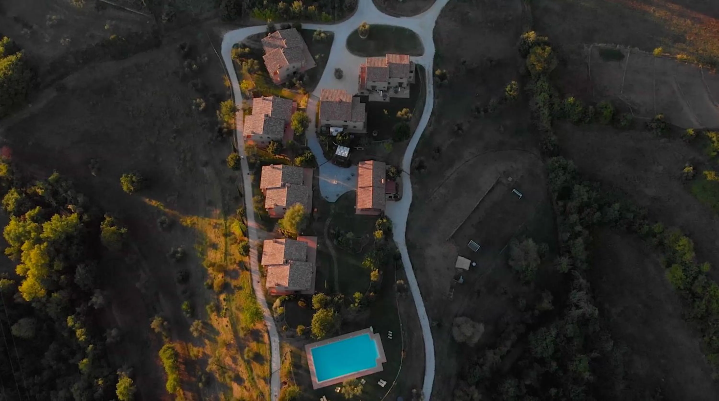 Bird's eye view in PanElios Borgo Vacanze