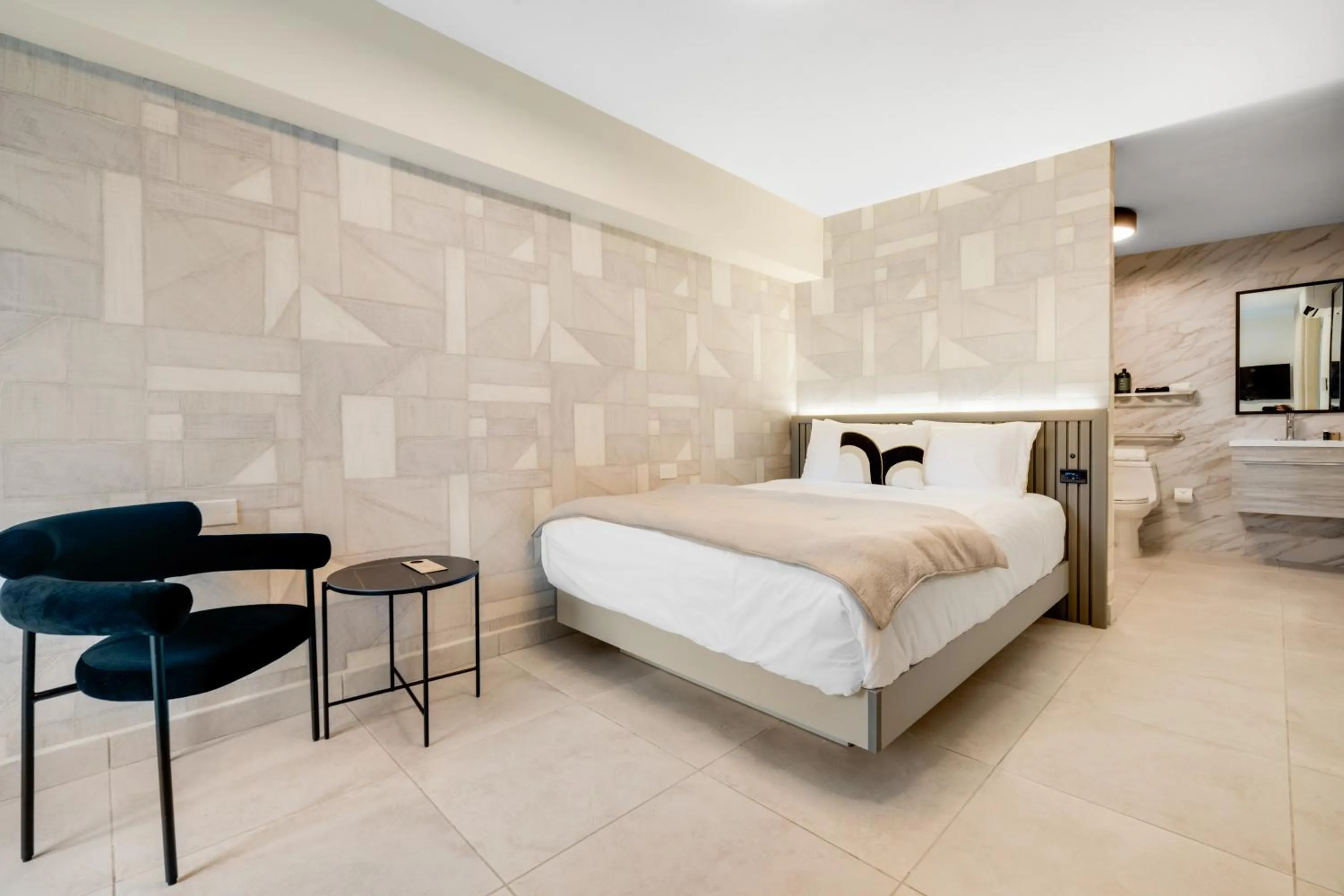 Bed in The Weekender by Otium