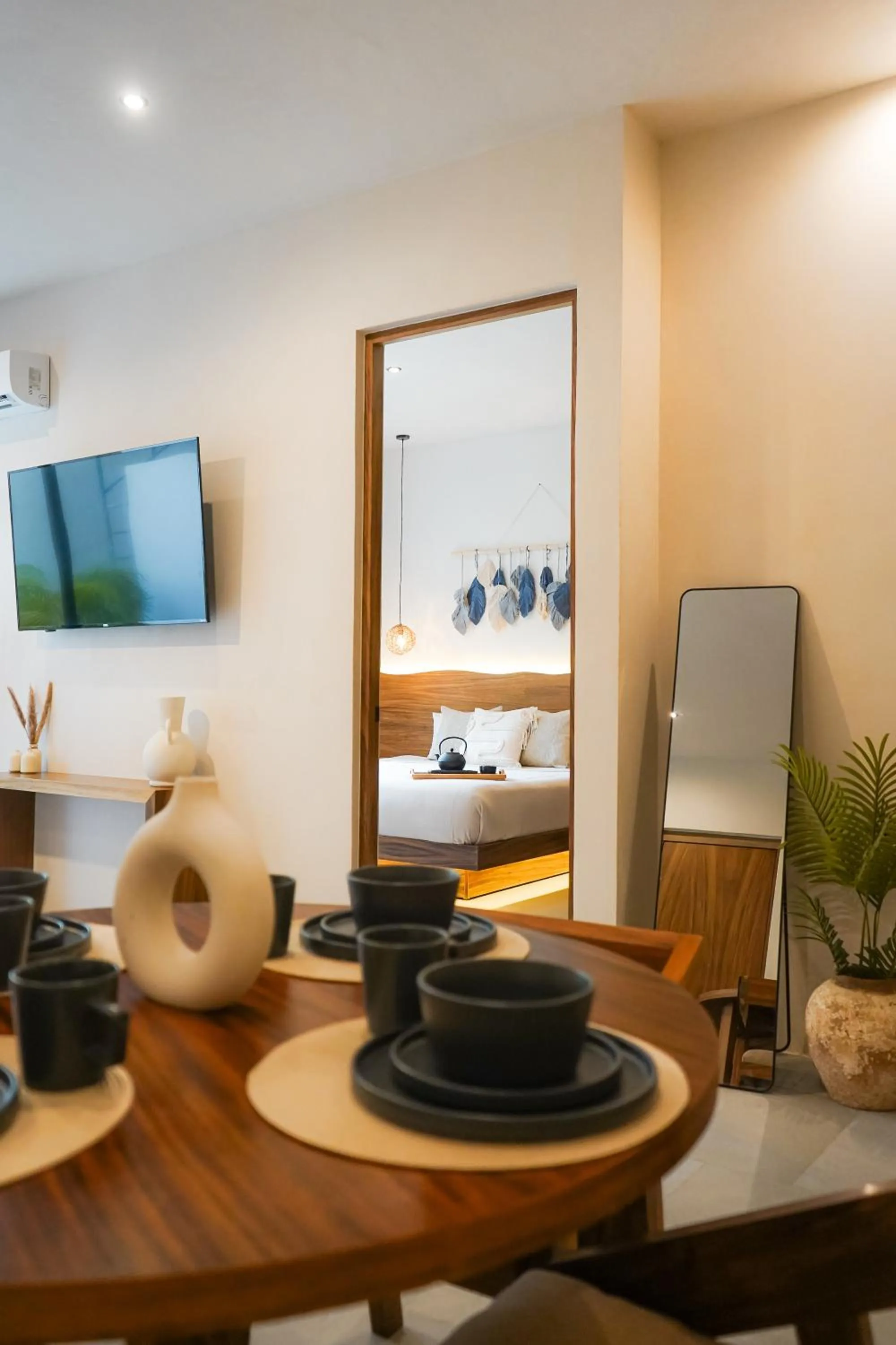 Bed in Otonomus Tulum