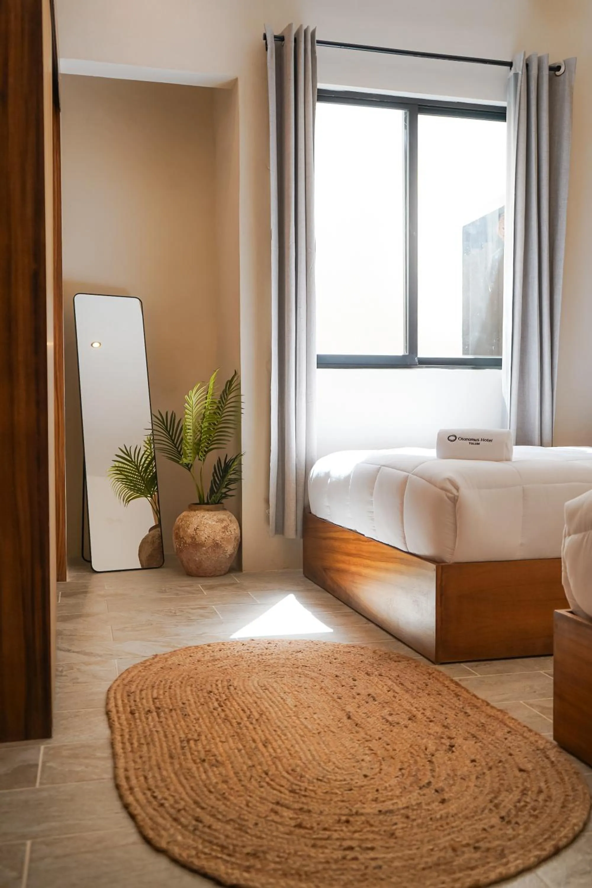 Bed in Otonomus Tulum