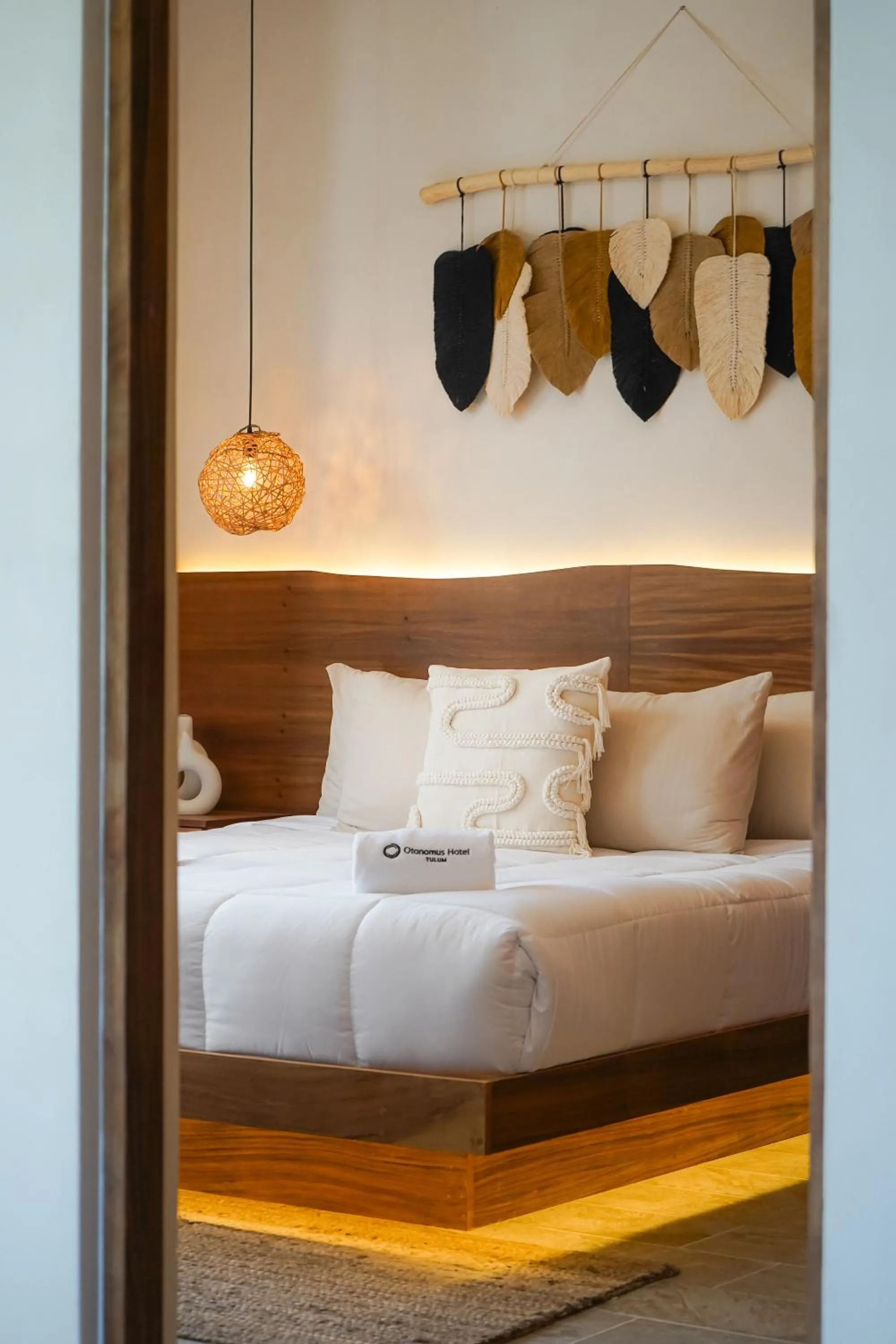 Bed in Otonomus Tulum