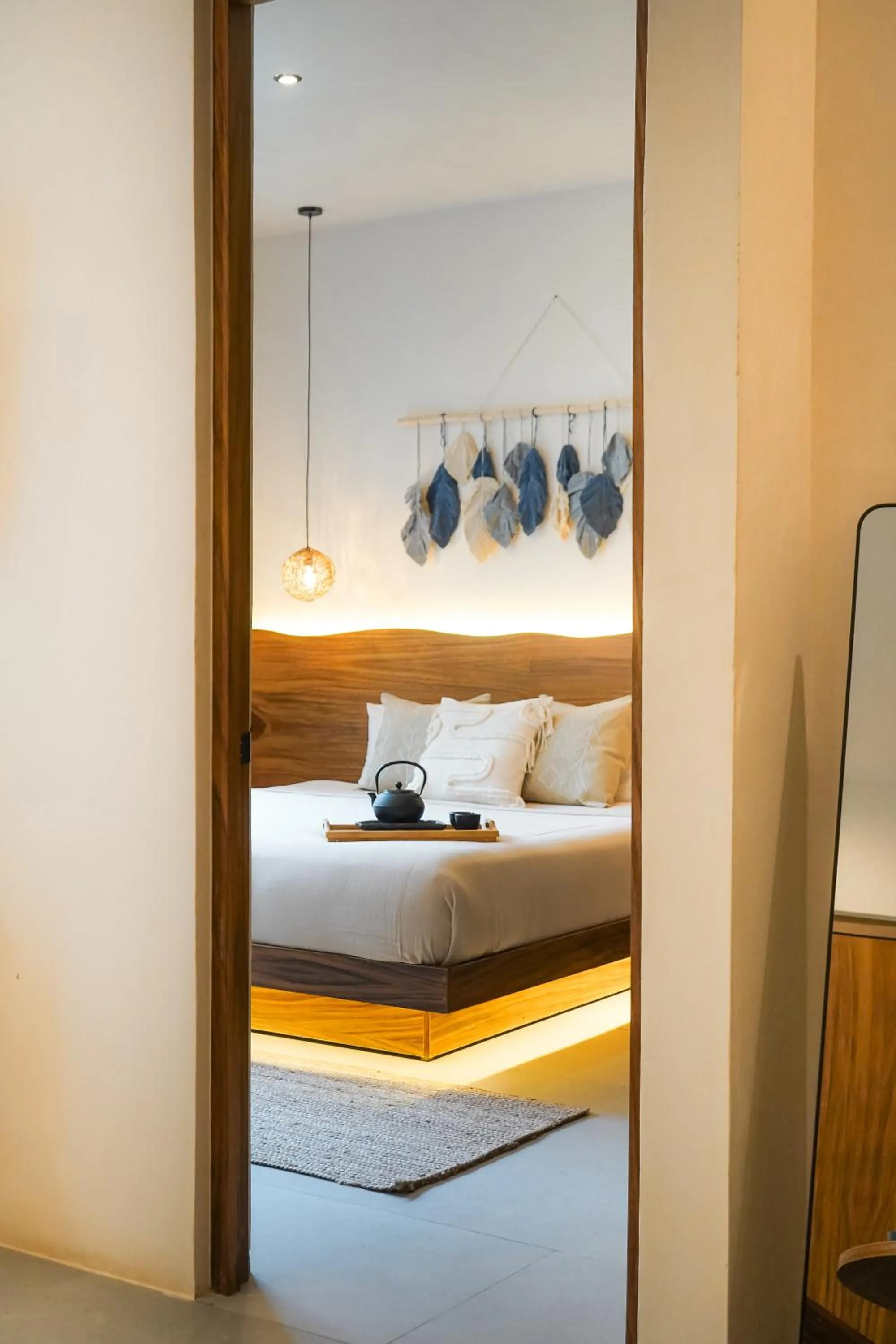 Bed in Otonomus Tulum