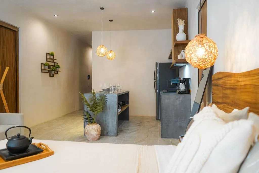 Bed in Otonomus Tulum