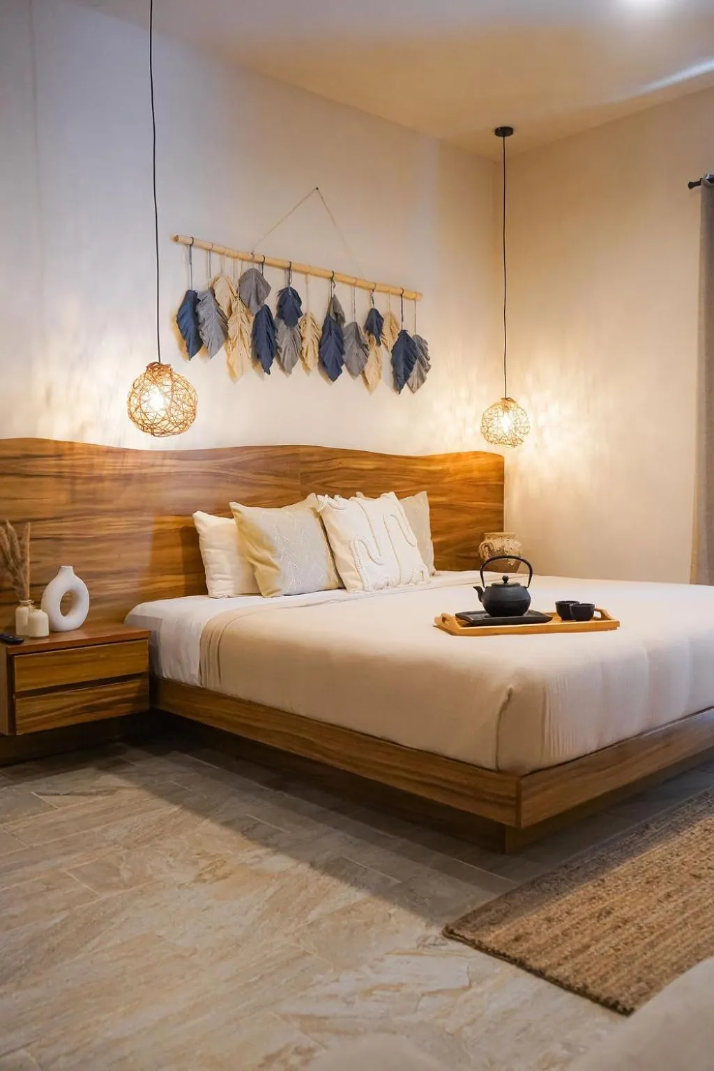 Bed in Otonomus Tulum