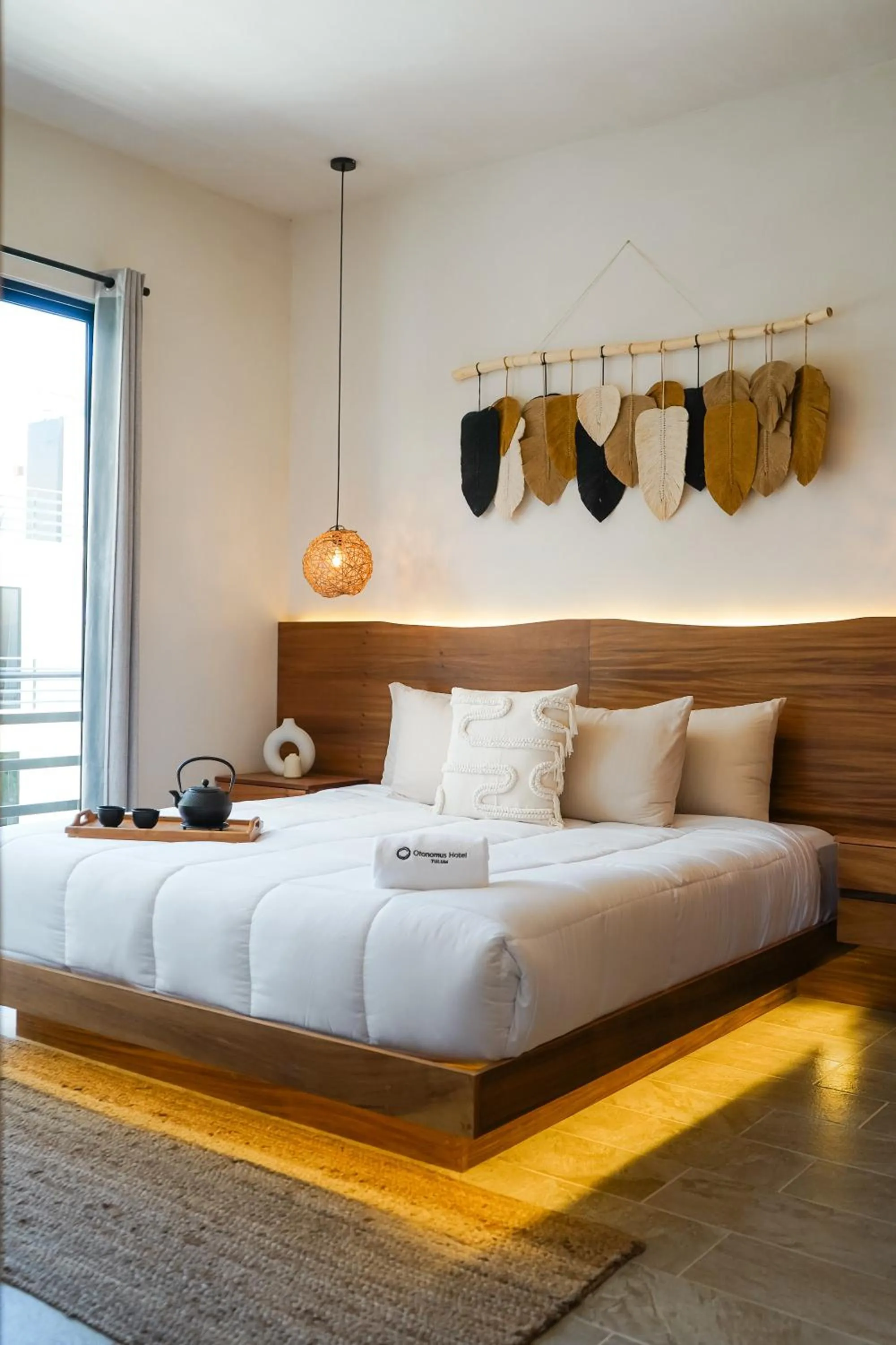 Bed in Otonomus Tulum