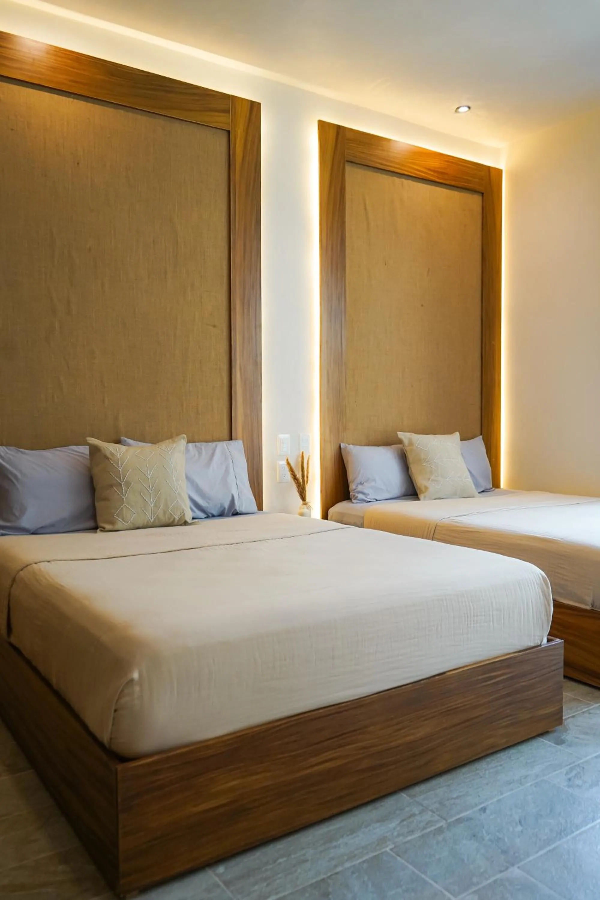 Bed in Otonomus Tulum