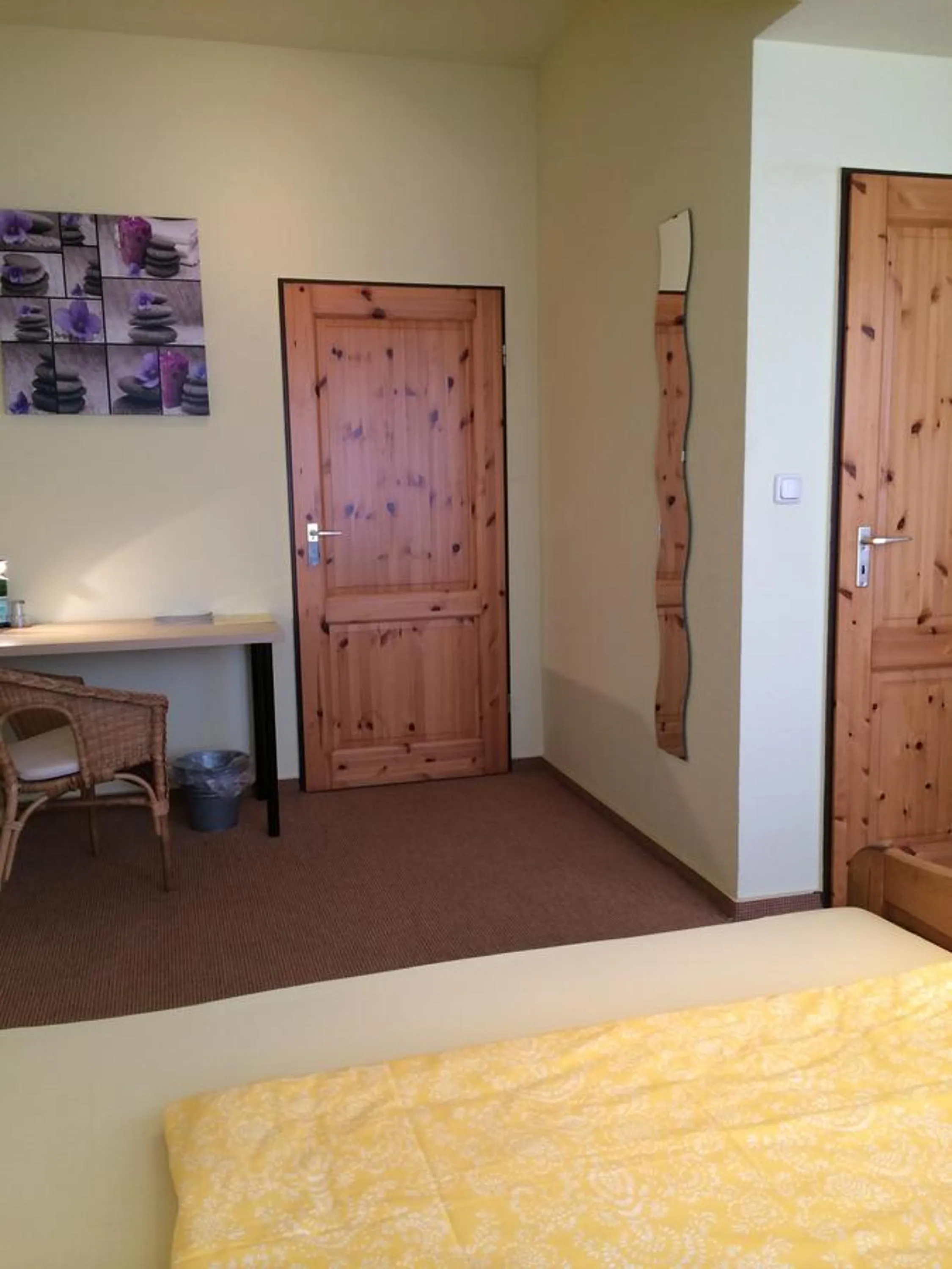 Decorative detail, Bed in Hotel Reesenhof