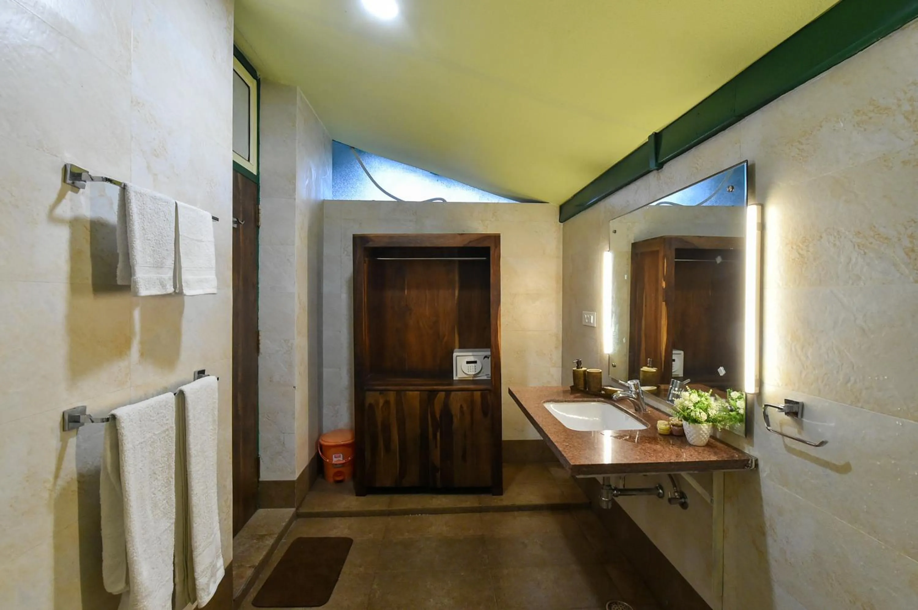 Bathroom in Sukoon - A Wellness Resort and Spa