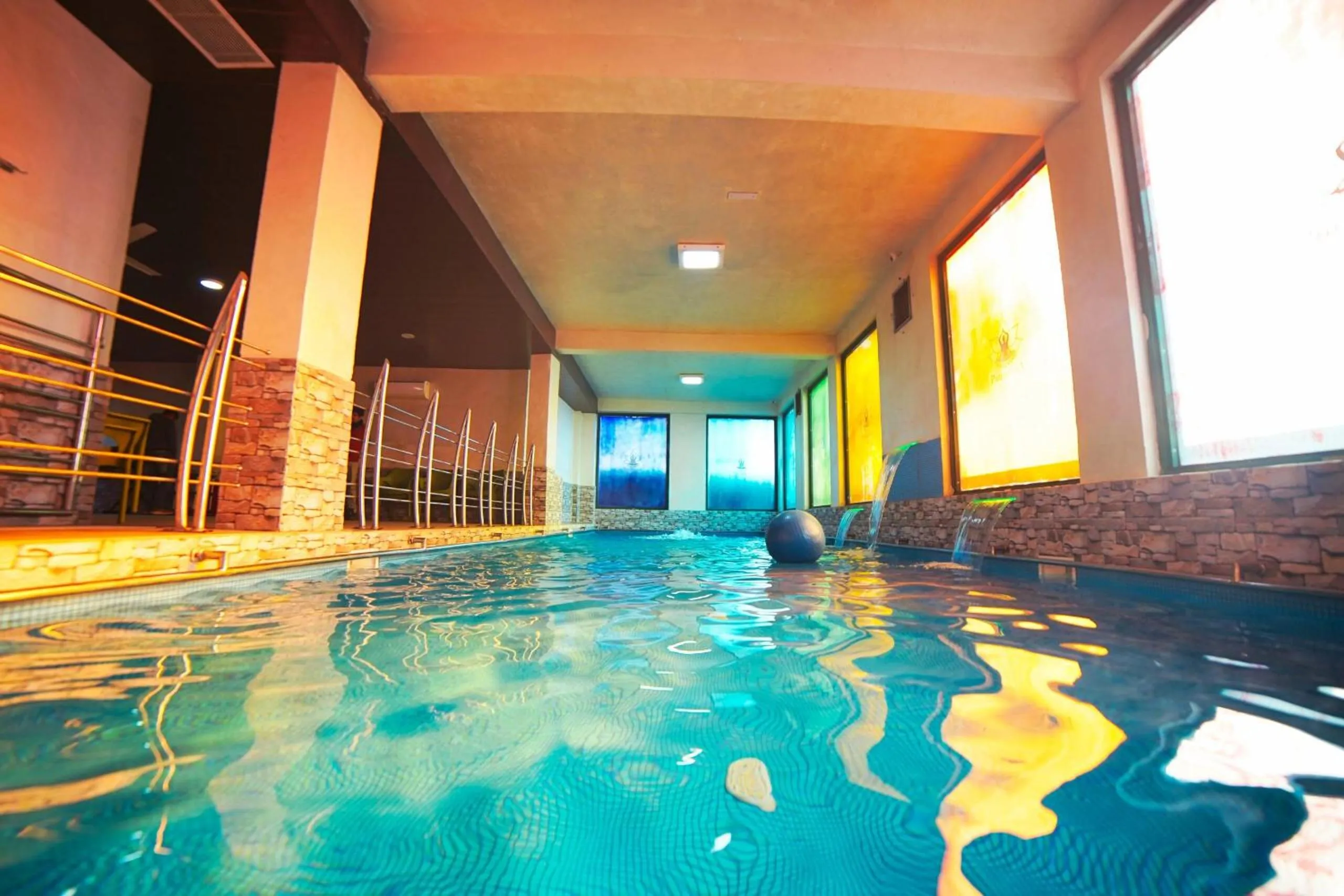 Swimming pool in Sukoon - A Wellness Resort and Spa