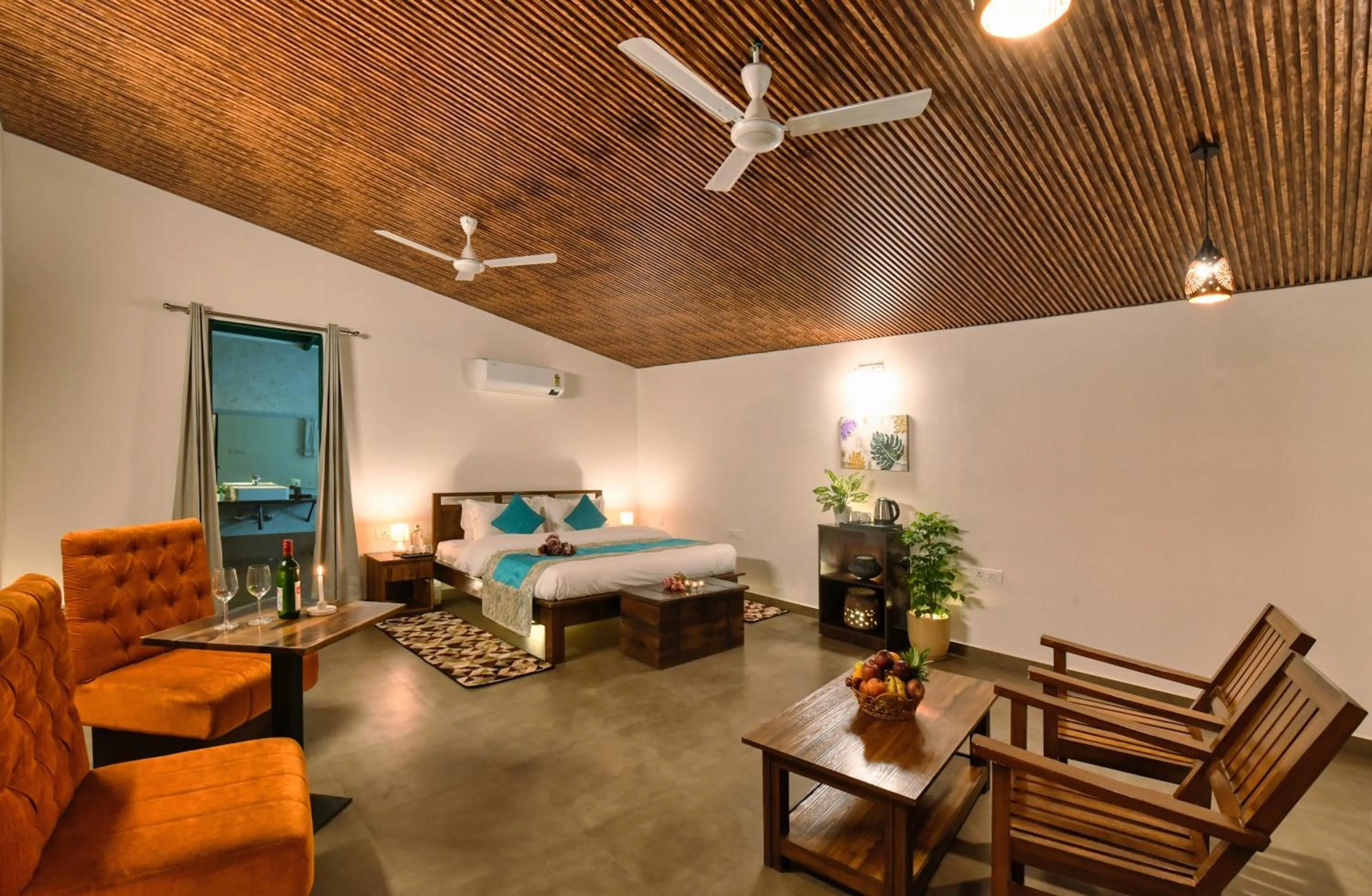 Bed in Sukoon - A Wellness Resort and Spa