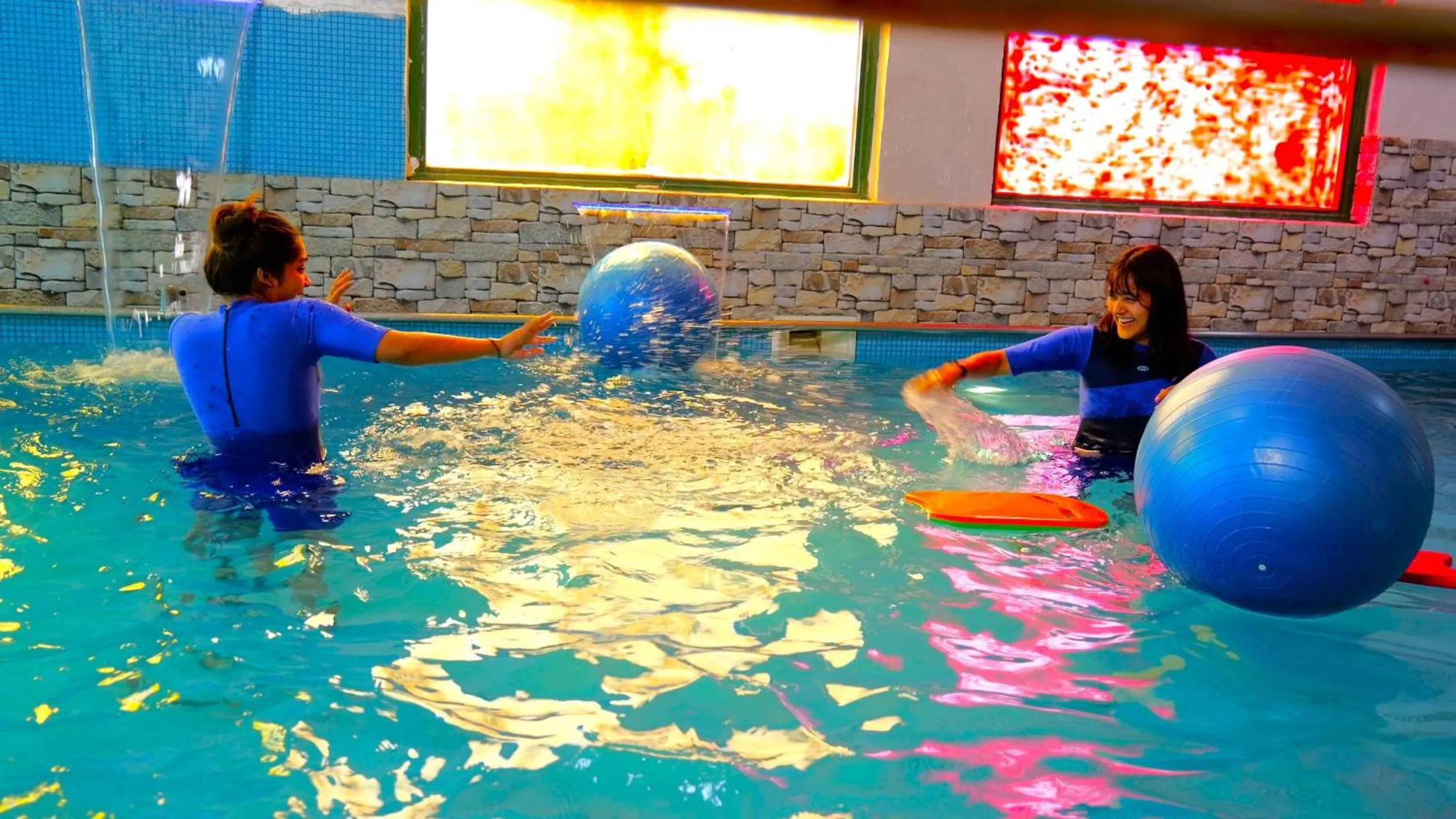 Swimming pool in Sukoon - A Wellness Resort and Spa