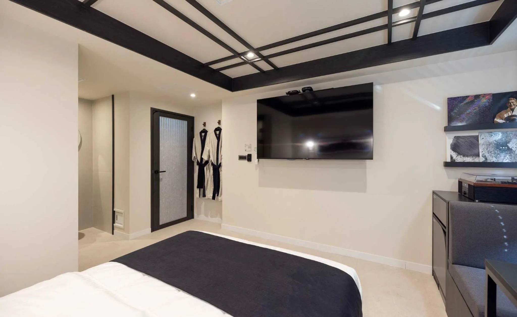 Bed in Aank Hotel and Spa Jongno Unni