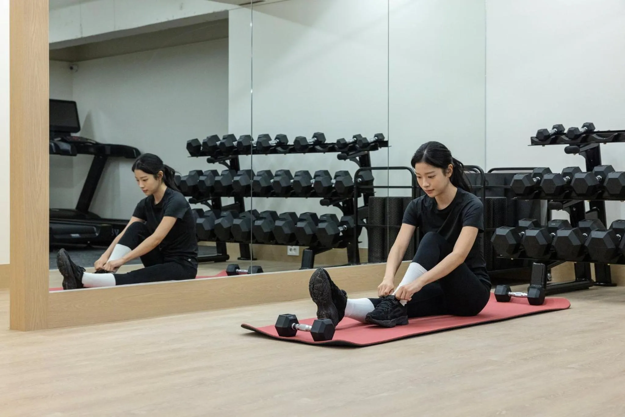 Fitness centre/facilities in Anook Hotel and Spa Jongno Unni