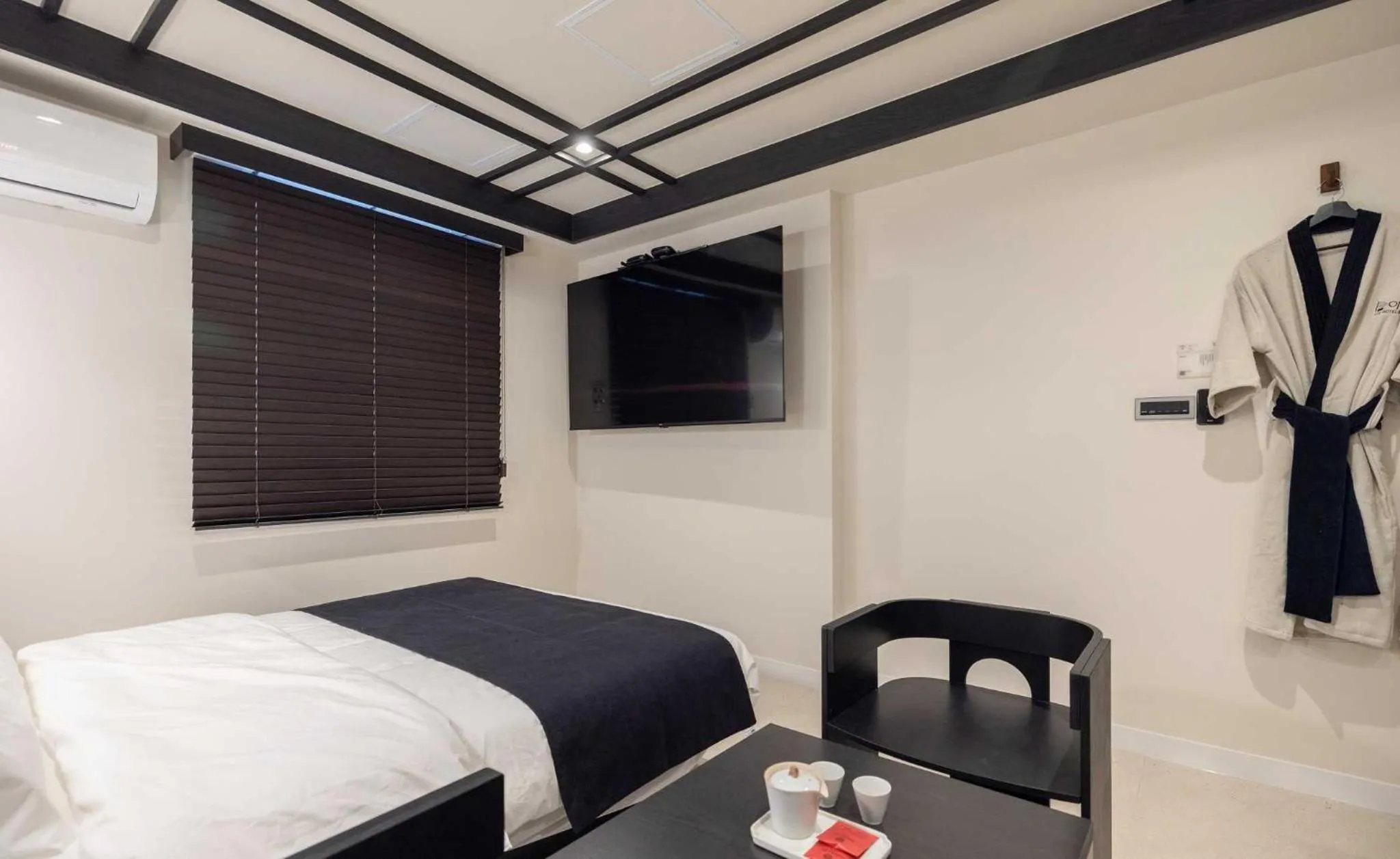 Bed in Aank Hotel and Spa Jongno Unni