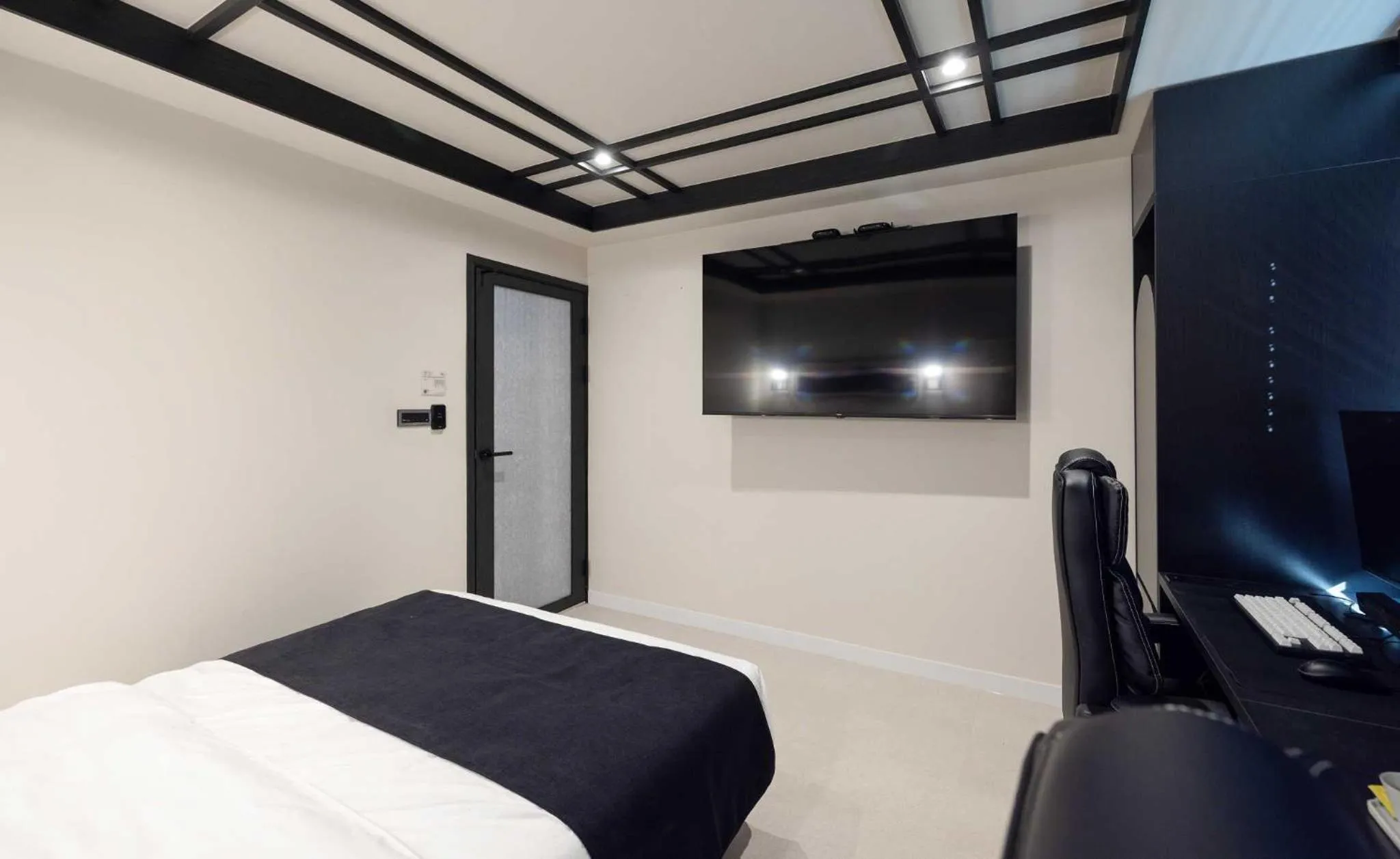 Bed in Aank Hotel and Spa Jongno Unni