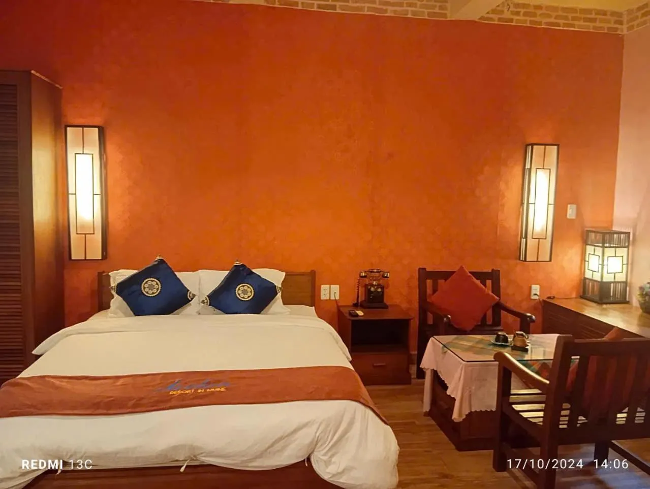 Bed in Melon Resort & Pickleball Club Mũi Né