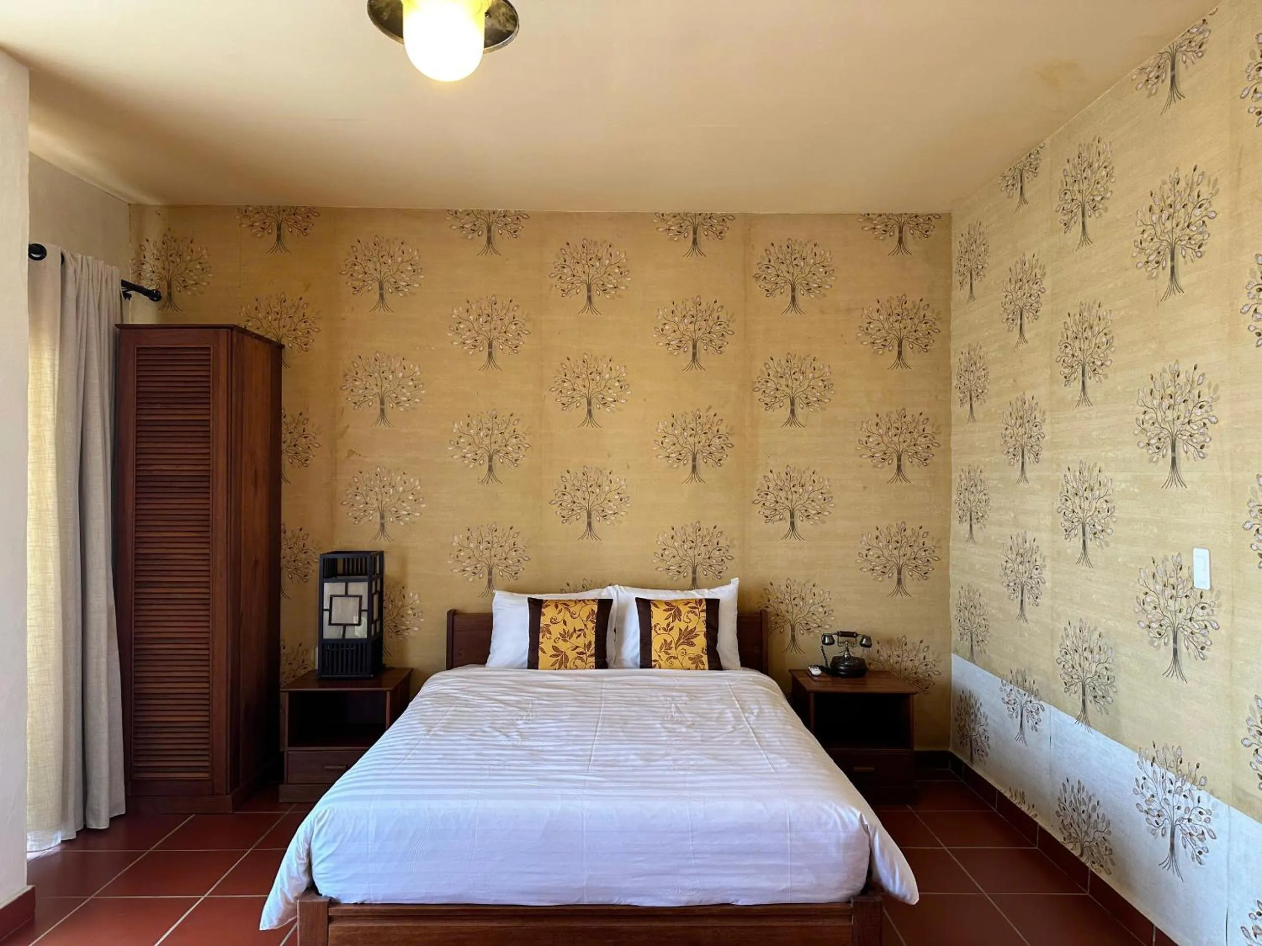 Bed in Melon Resort & Pickleball Club Mũi Né