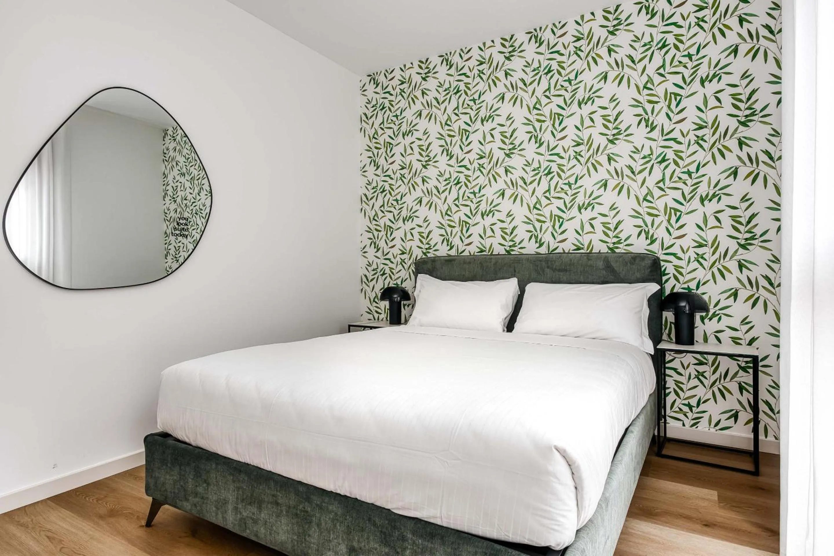 Bed in Limehome Milan Park Towers