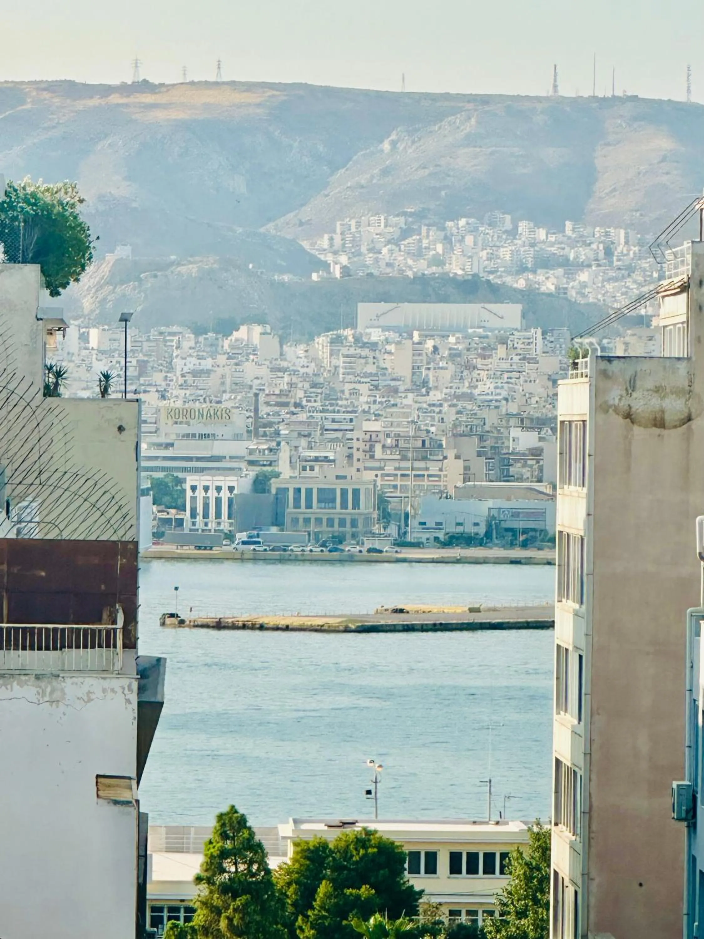 View (from property/room) in CC LUX Suites in Piraeus Port