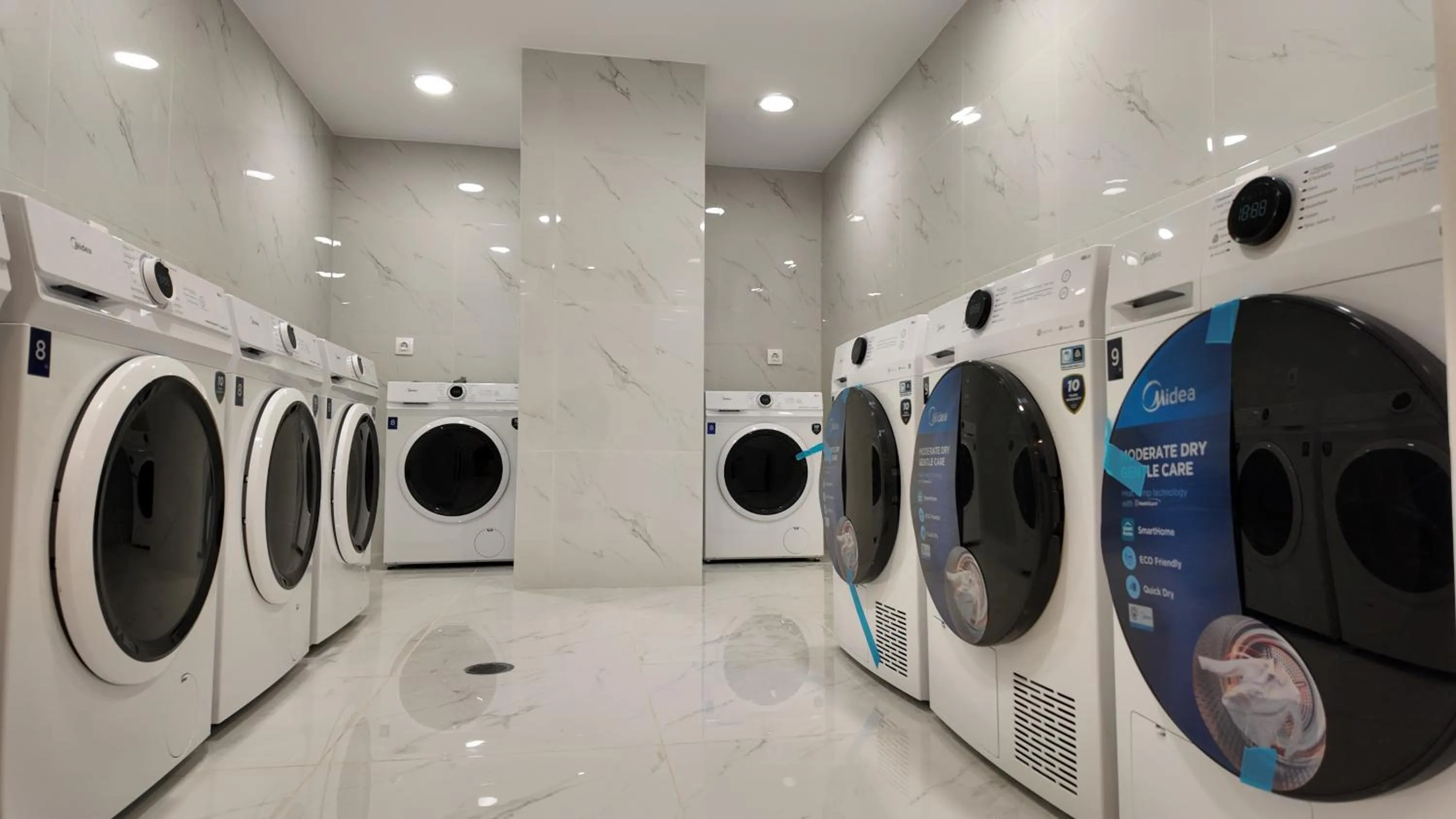 washing machine in CC LUX Suites in Piraeus Port