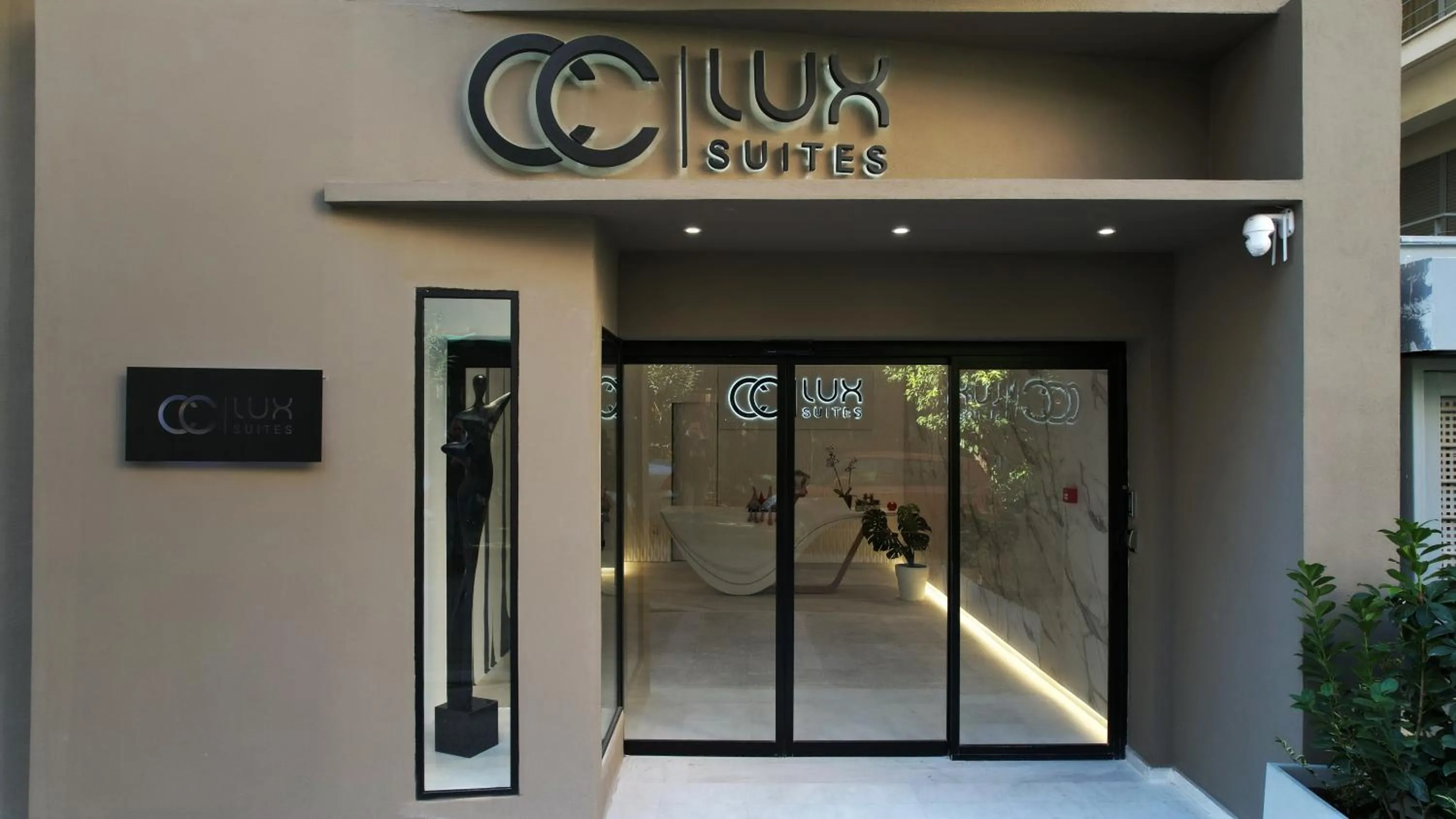 Facade/entrance in CC LUX Suites in Piraeus Port