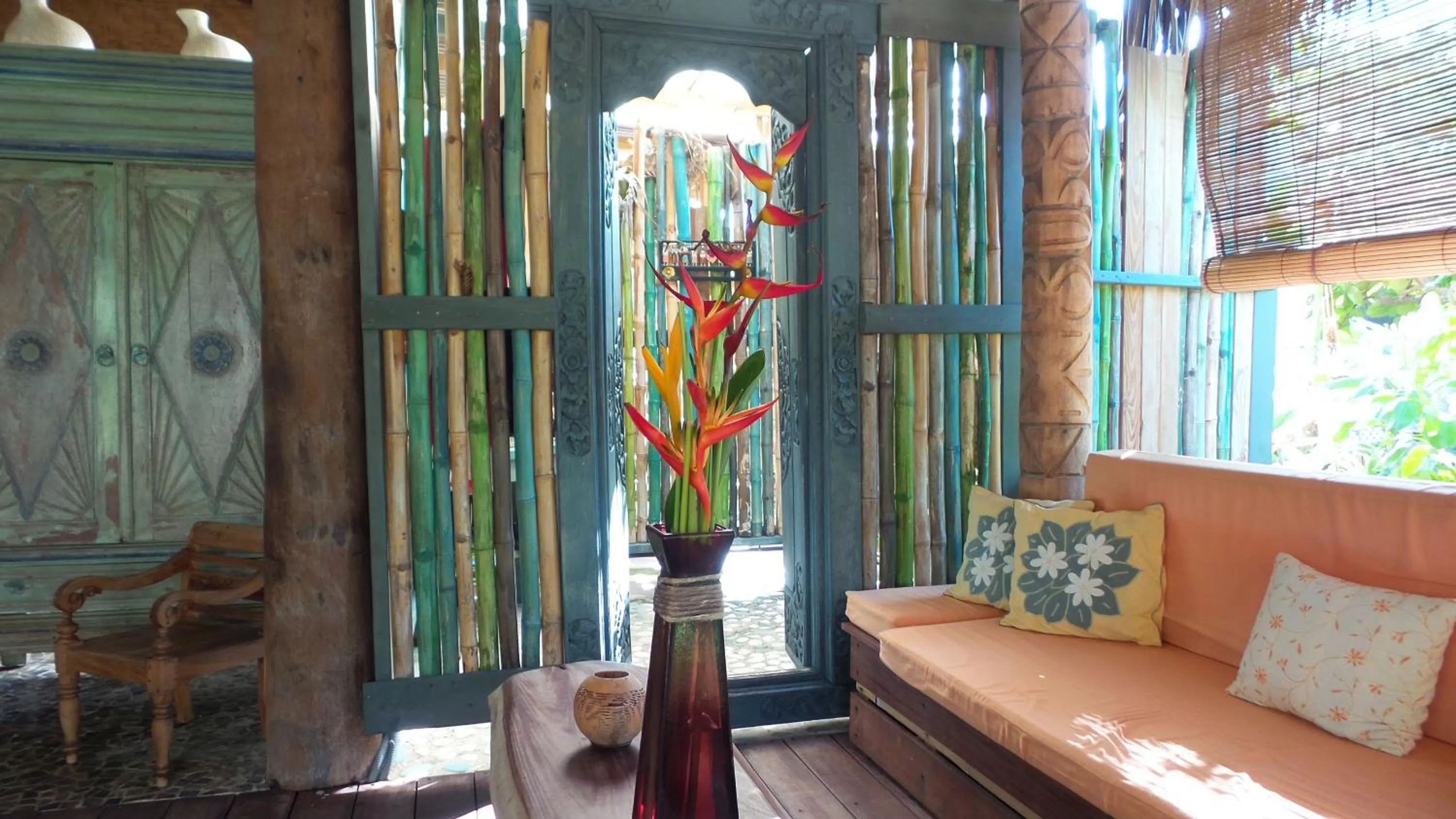 Lounge or bar in Green Lodge Moorea