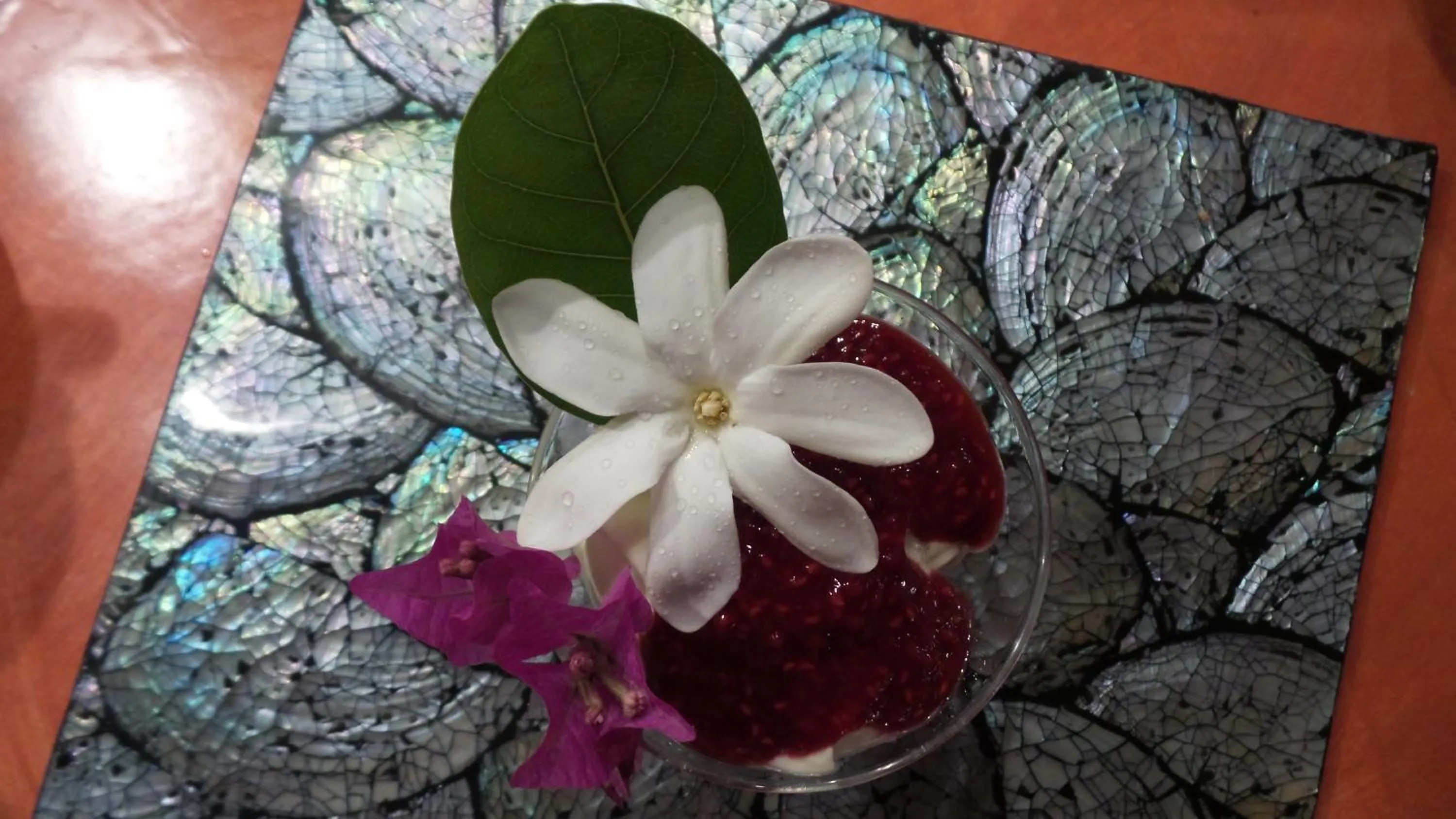 Meals in Green Lodge Moorea