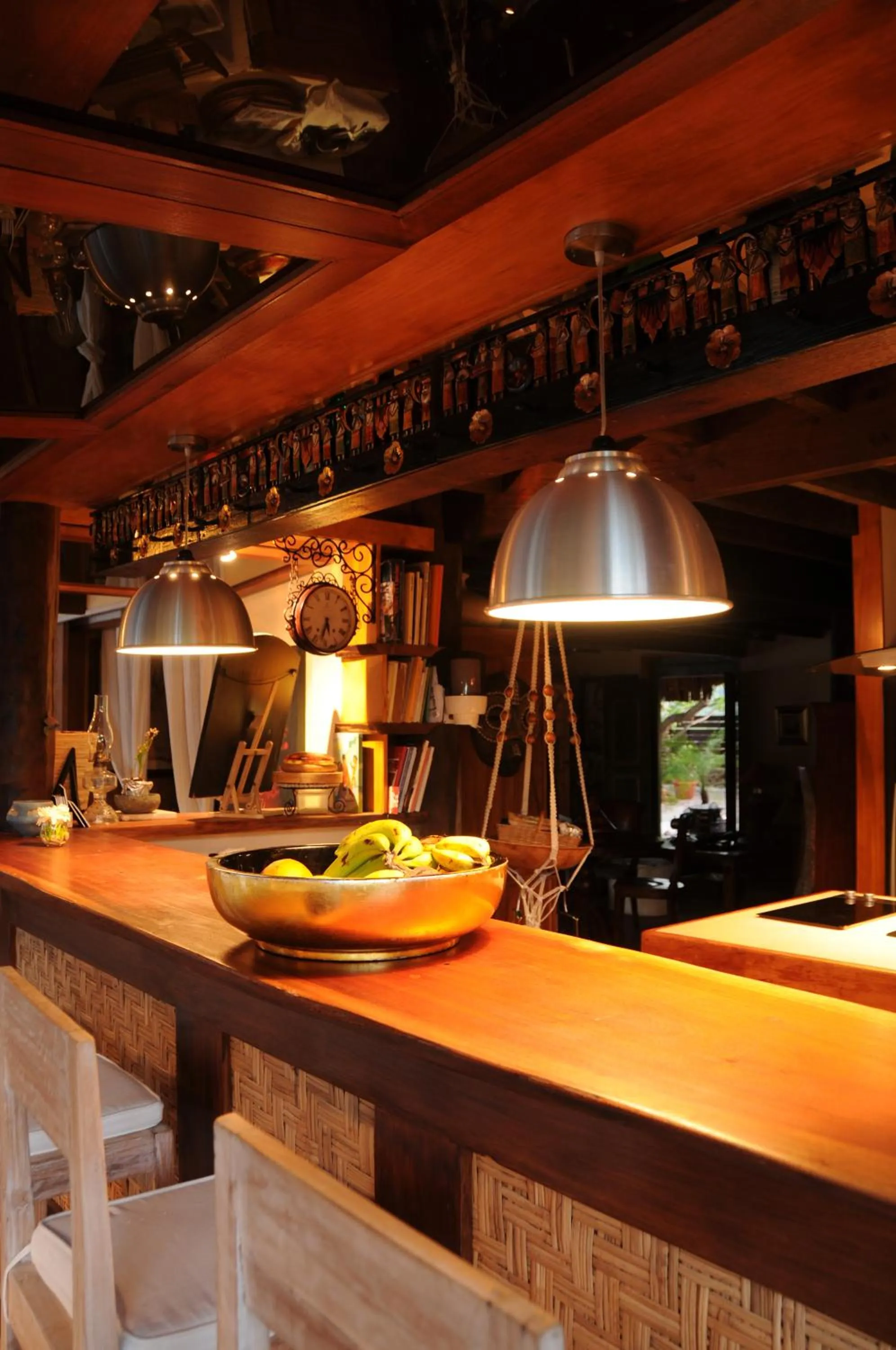 Lounge or bar in Green Lodge Moorea