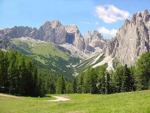 Natural landscape in Hotel Villa Mozart