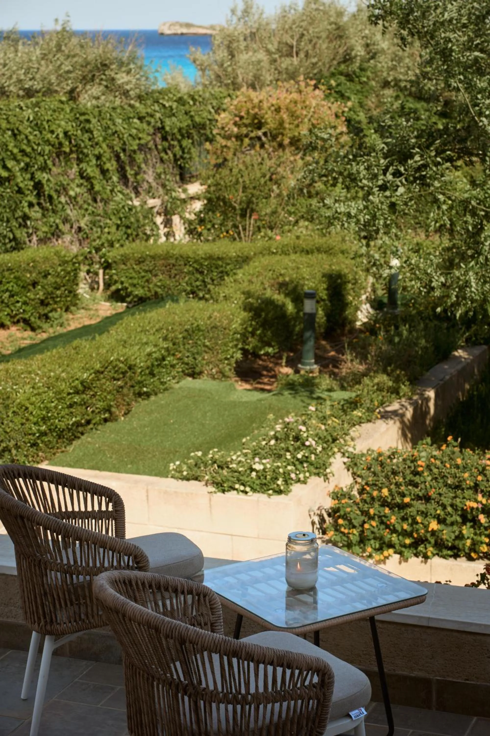 Lounge or bar in Lindian Dream Seaside Resort- Adults Only