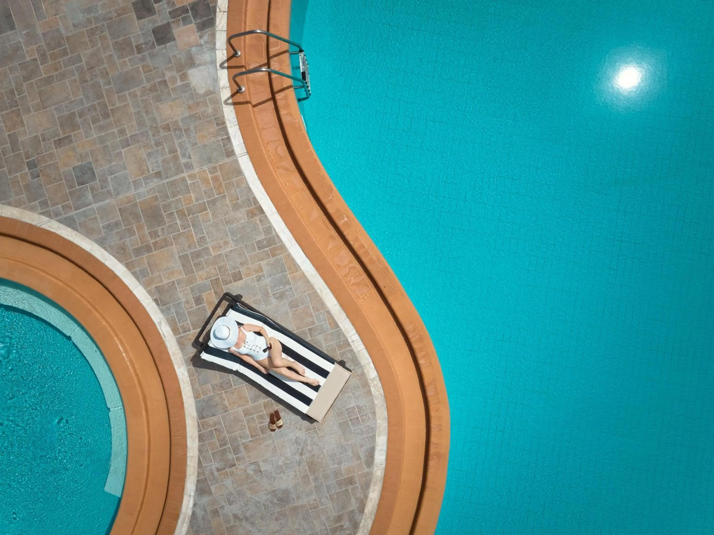 Swimming pool in Lindian Dream Seaside Resort- Adults Only