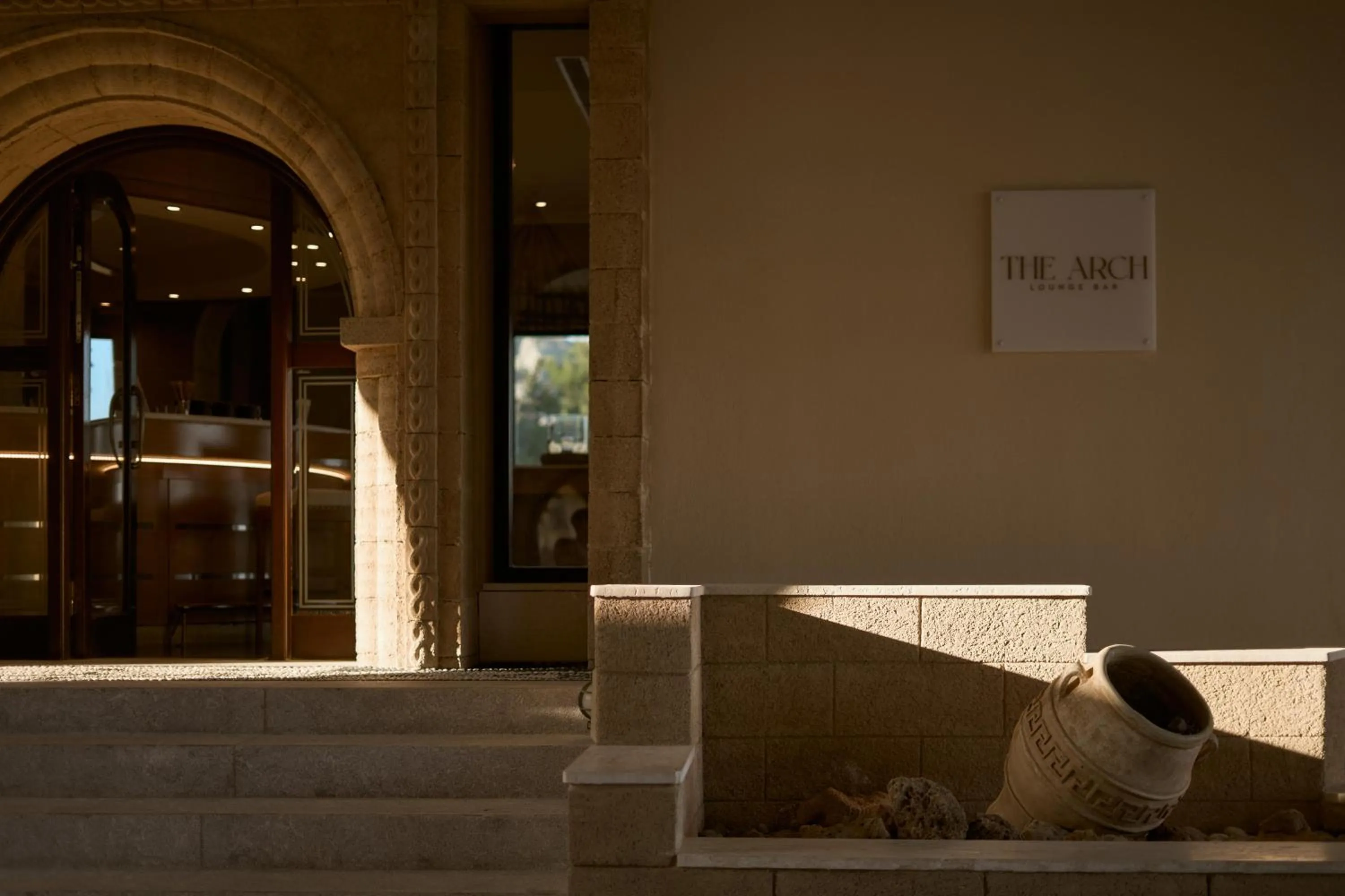 Lounge or bar in Lindian Dream Seaside Resort- Adults Only