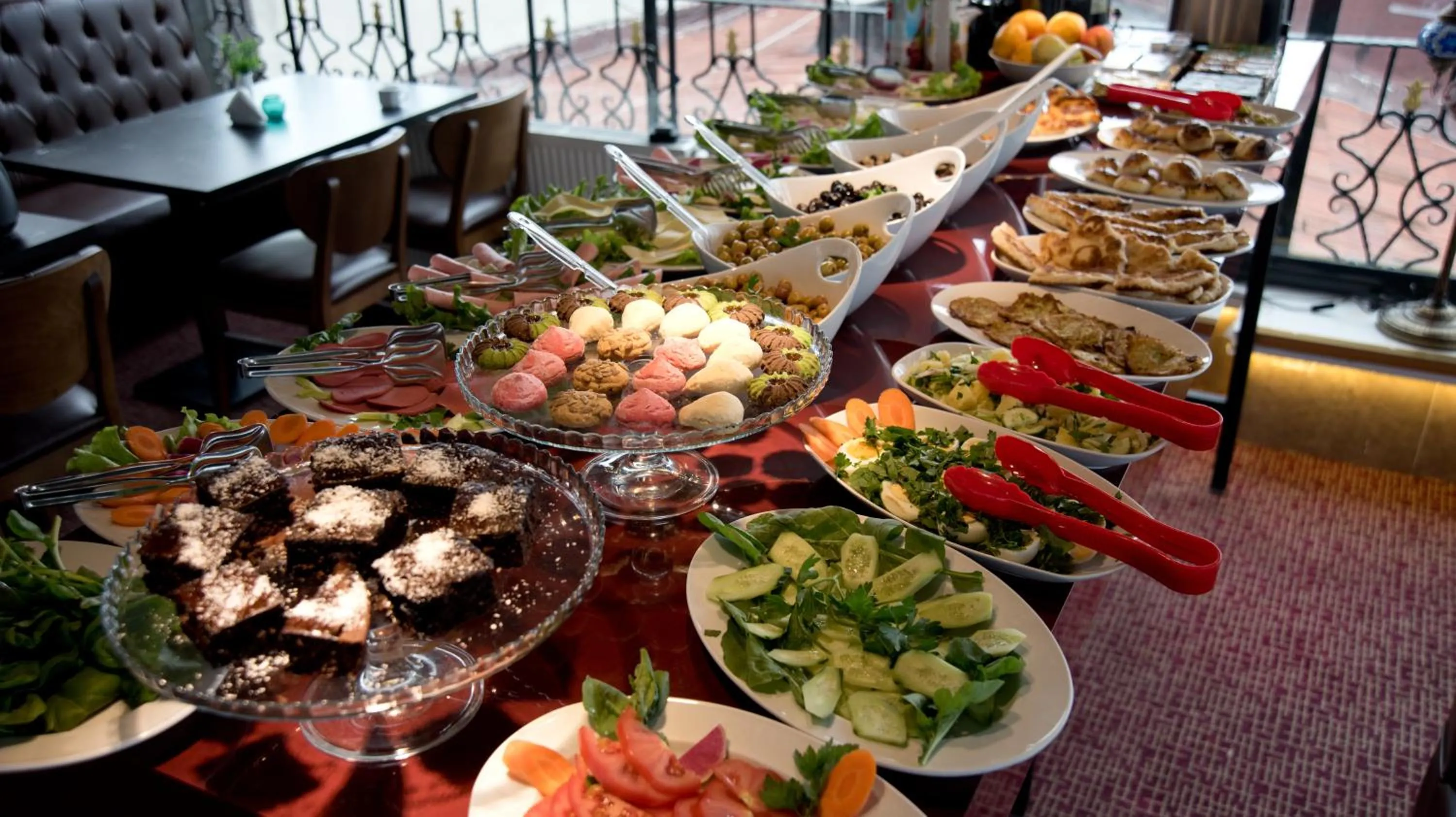 Buffet breakfast in Grand Ambiance Hotel