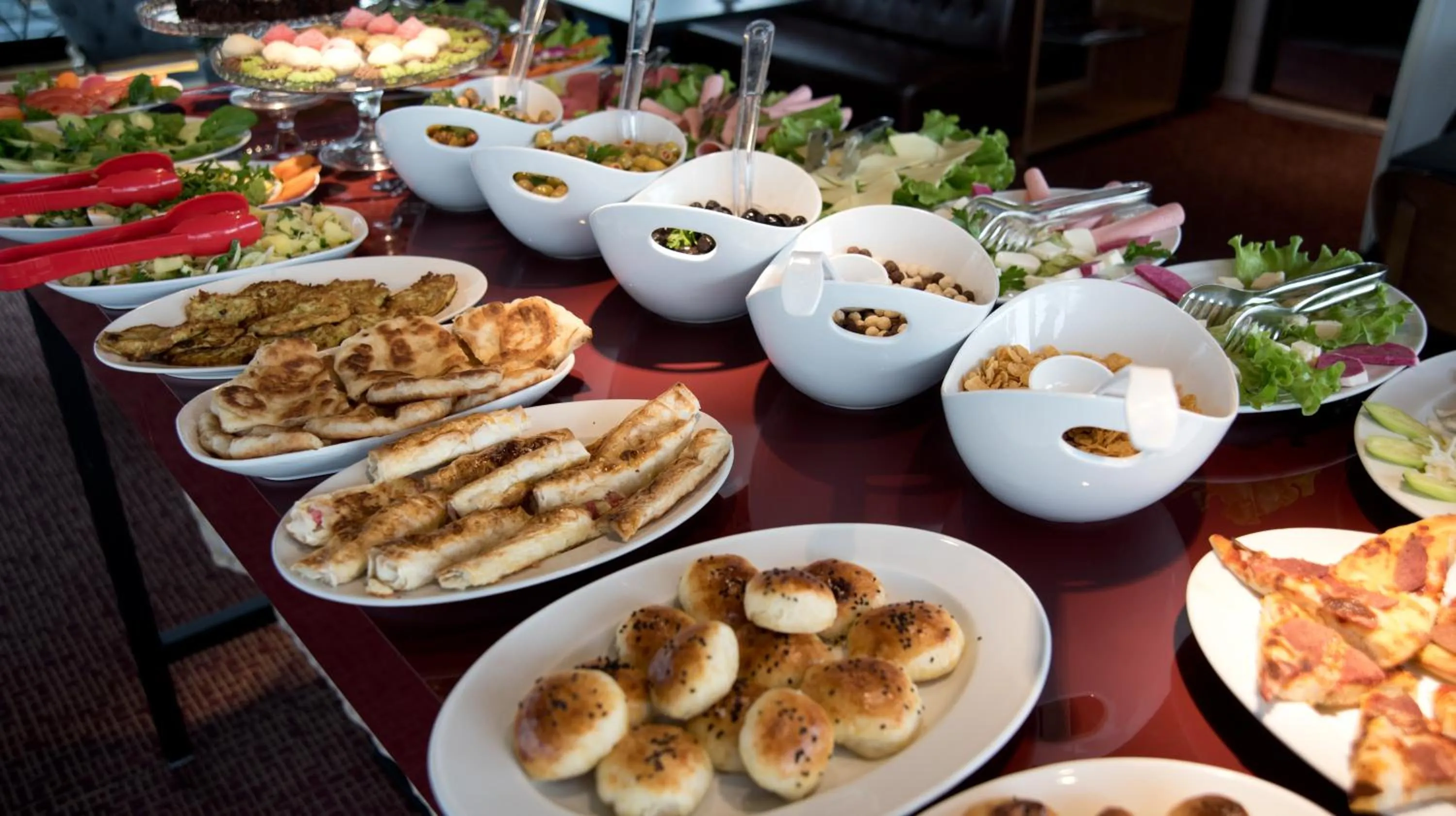 Buffet breakfast in Grand Ambiance Hotel