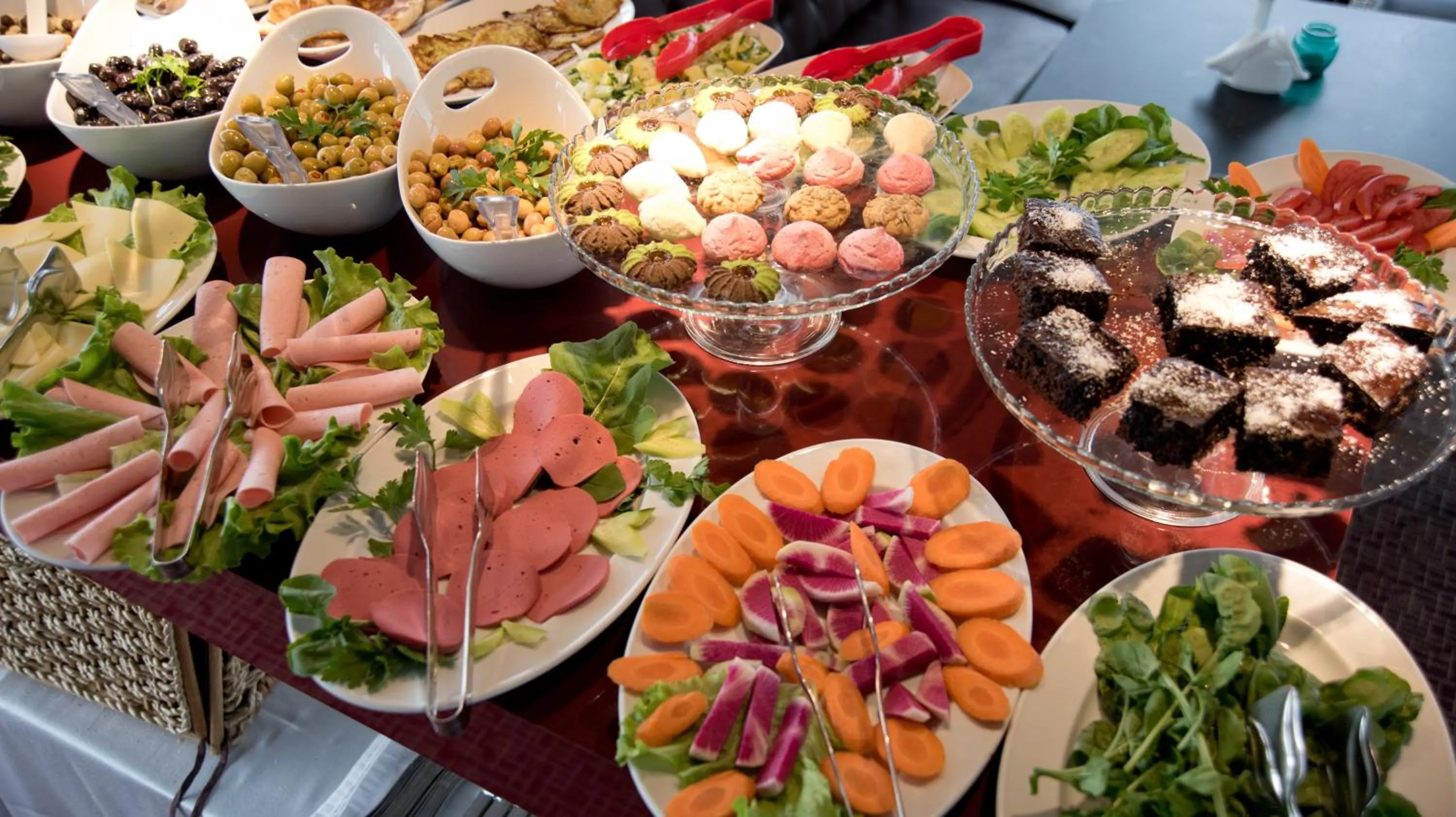 Buffet breakfast in Grand Ambiance Hotel