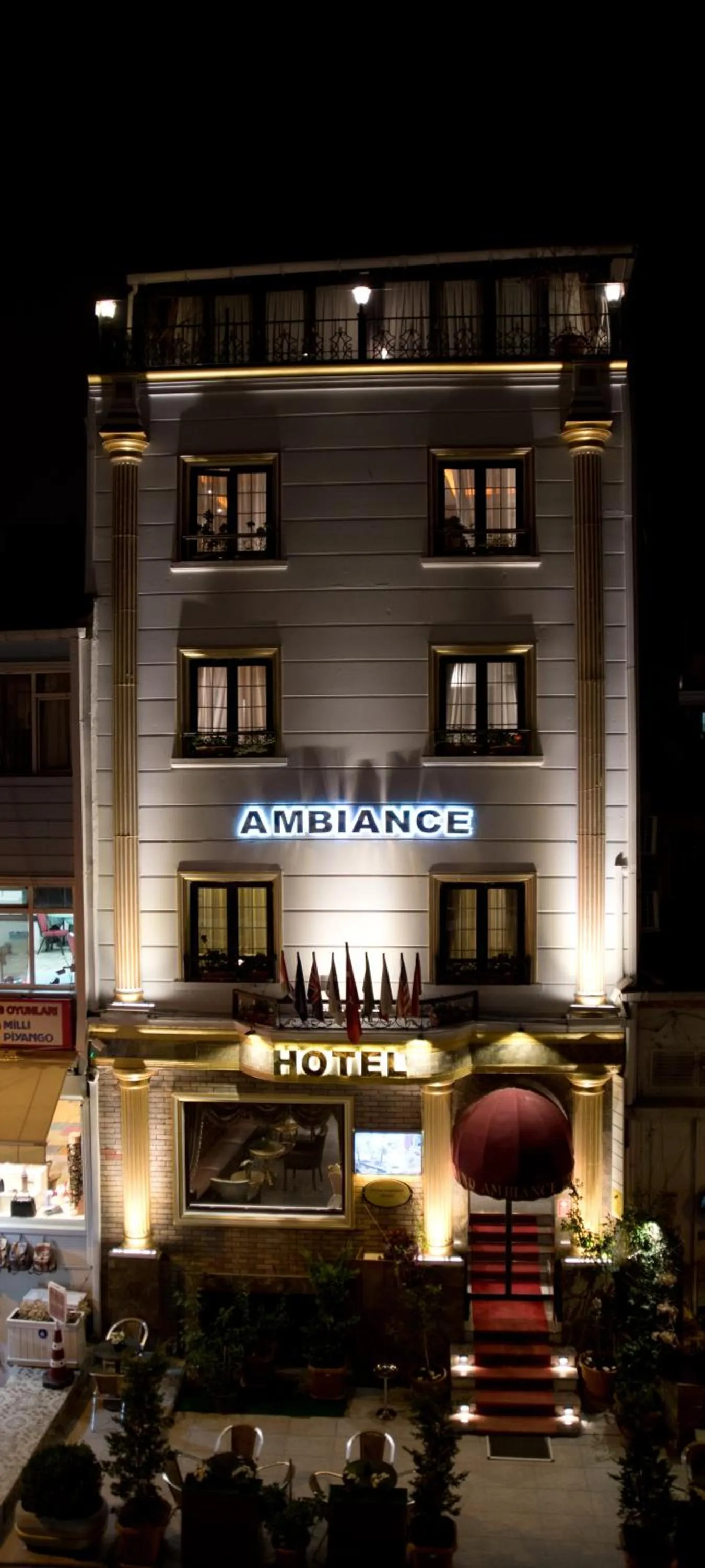Facade/entrance in Grand Ambiance Hotel