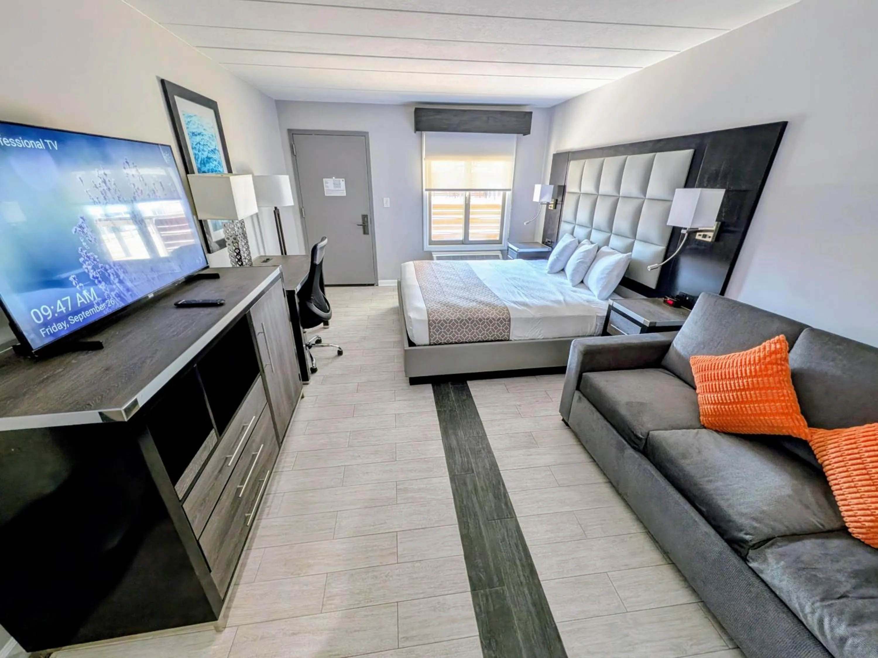 Bedroom in SOHO Suites Atlantic City Beach Block