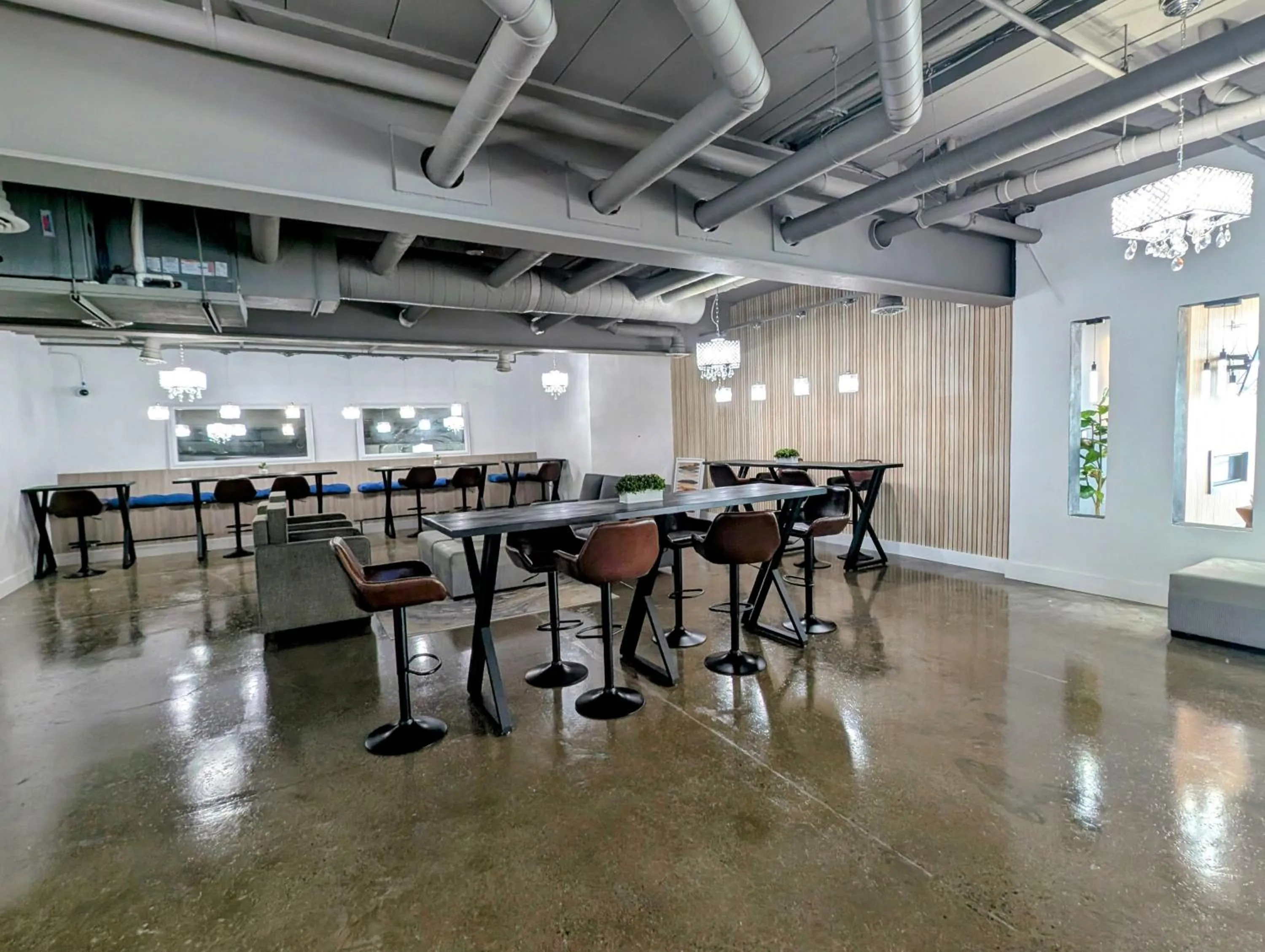 Seating area in SOHO Suites Atlantic City Beach Block